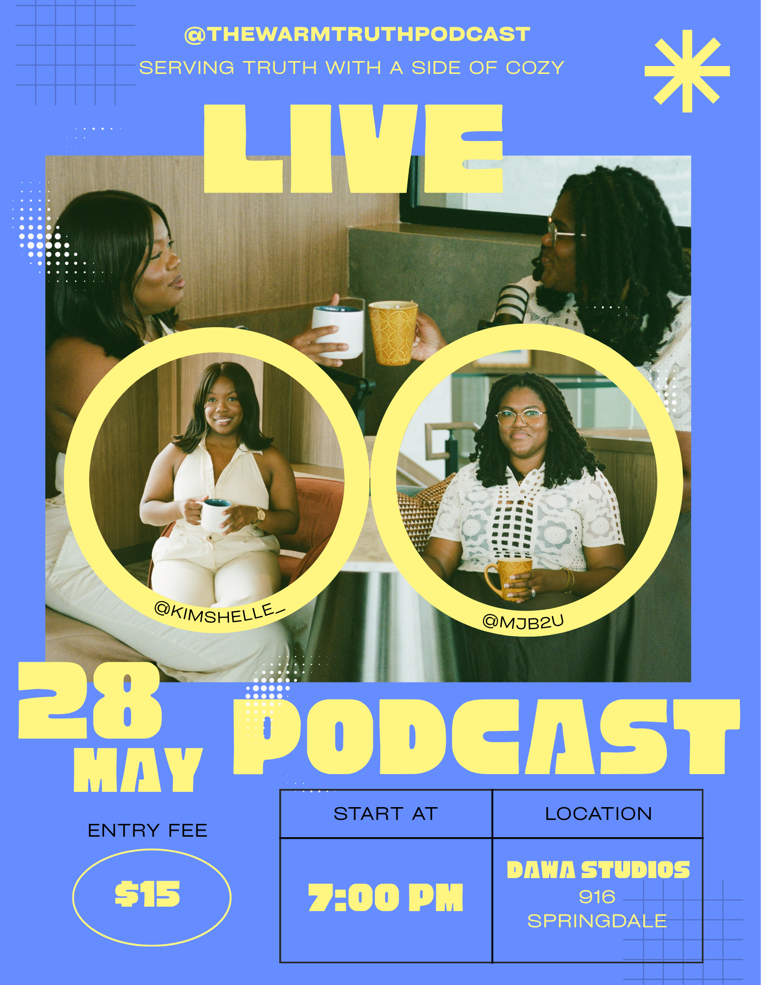 The warm truth podcast live