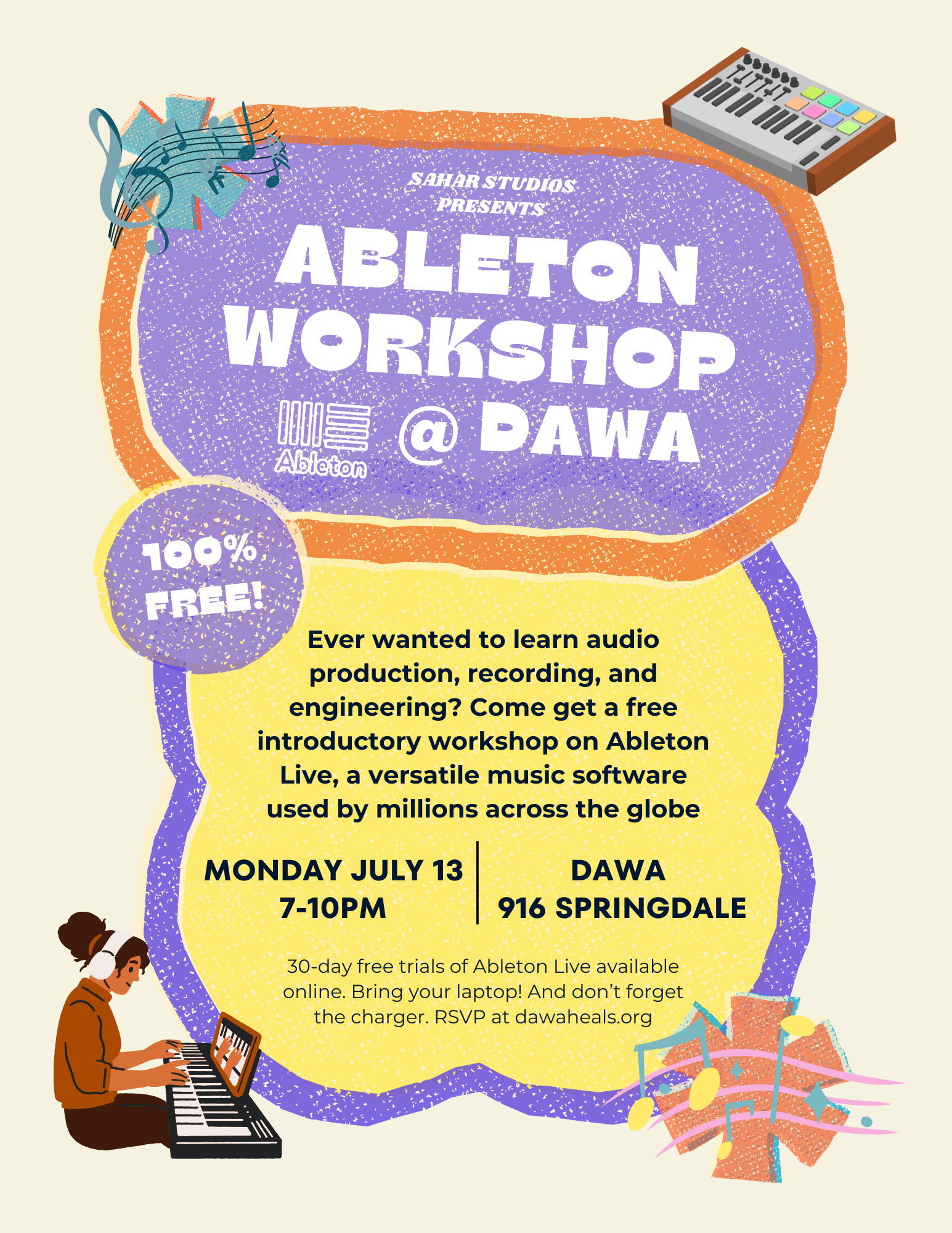 Sahar Studios: FREE Ableton Class