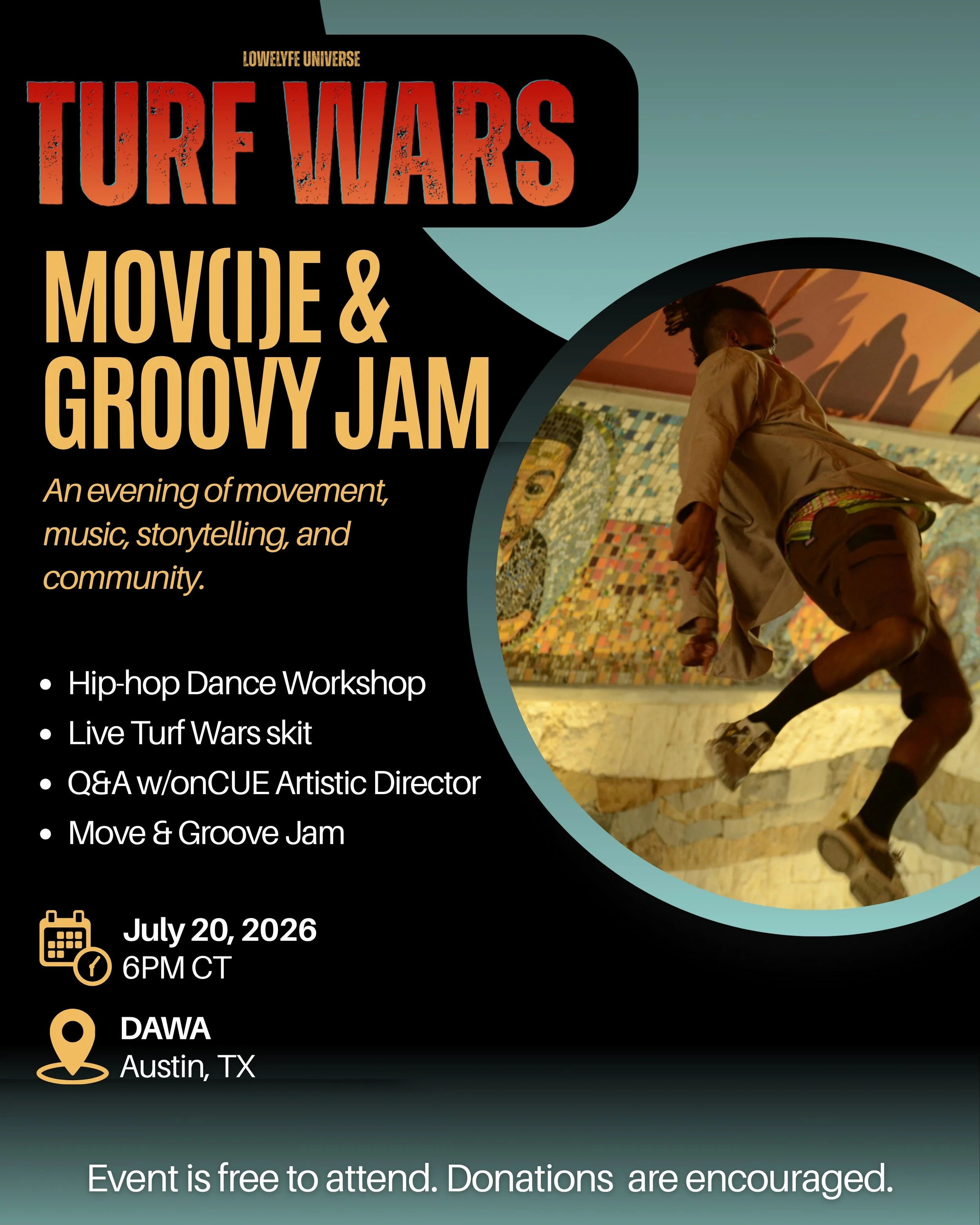 Turf wars: movie &amp; Groovy Jam part 2 