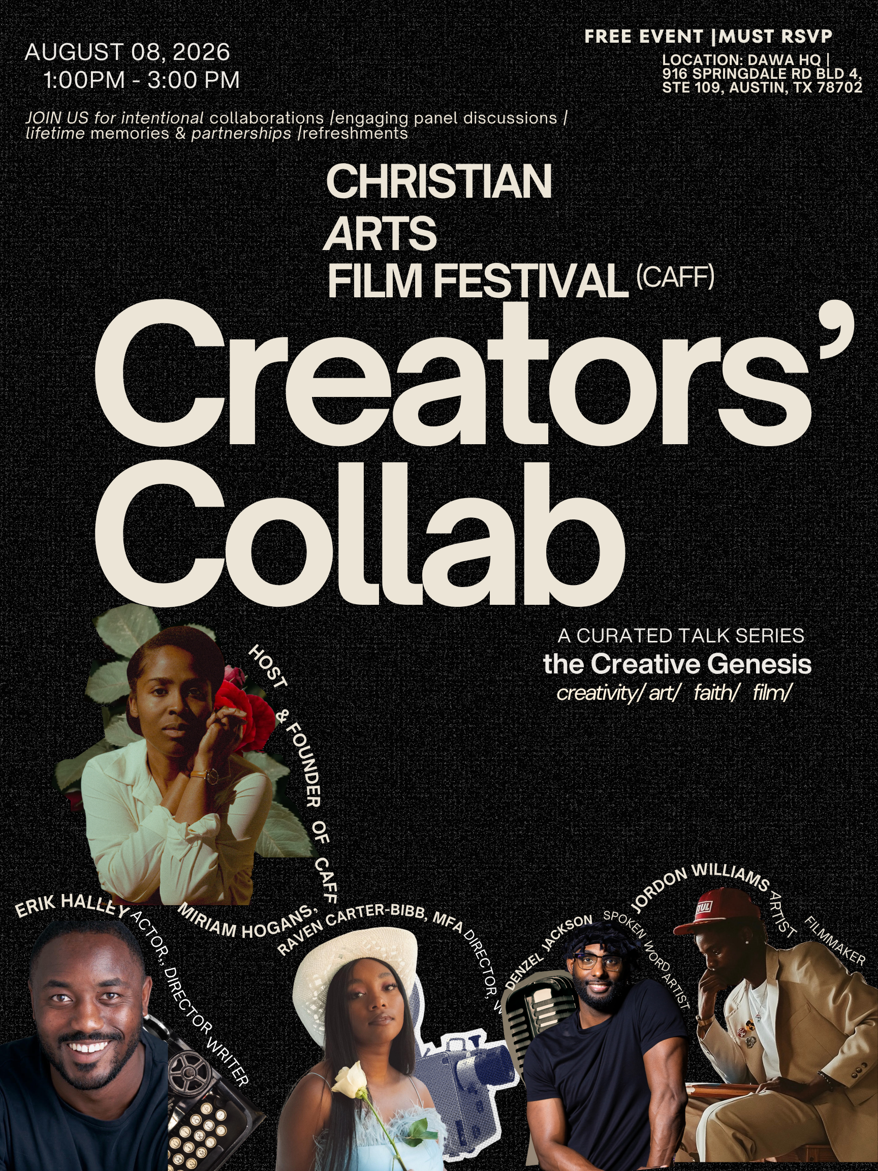 Film, Faith, Art: Creators' Collab + Live Panel | Christian Arts Film Fest