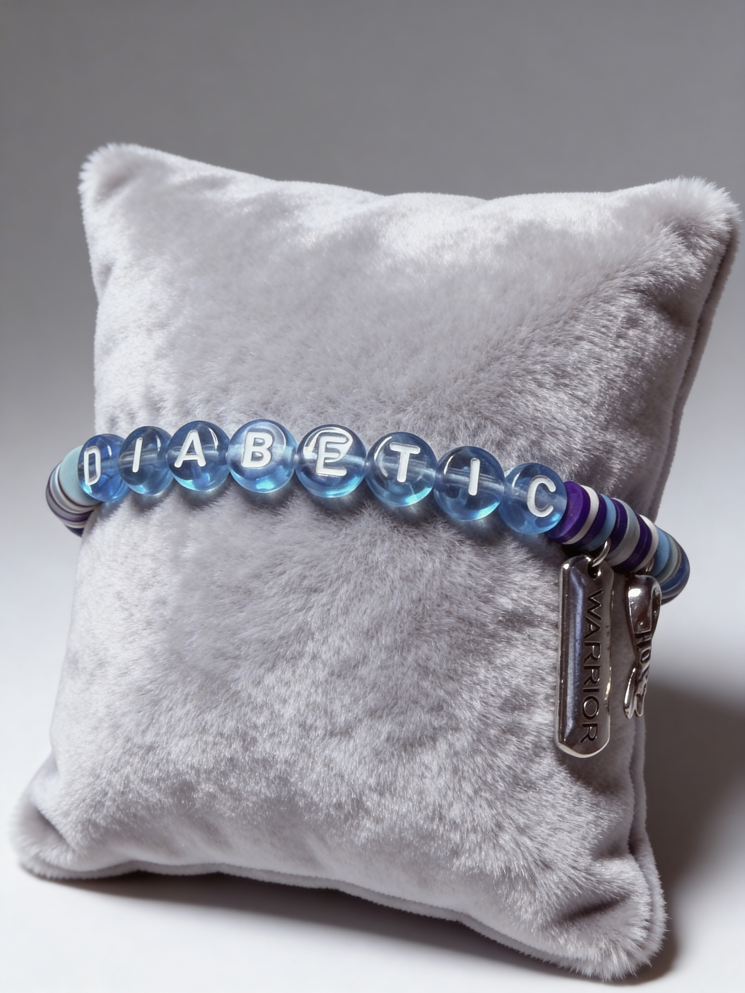 Personalized Diabetes Awareness Bracelet