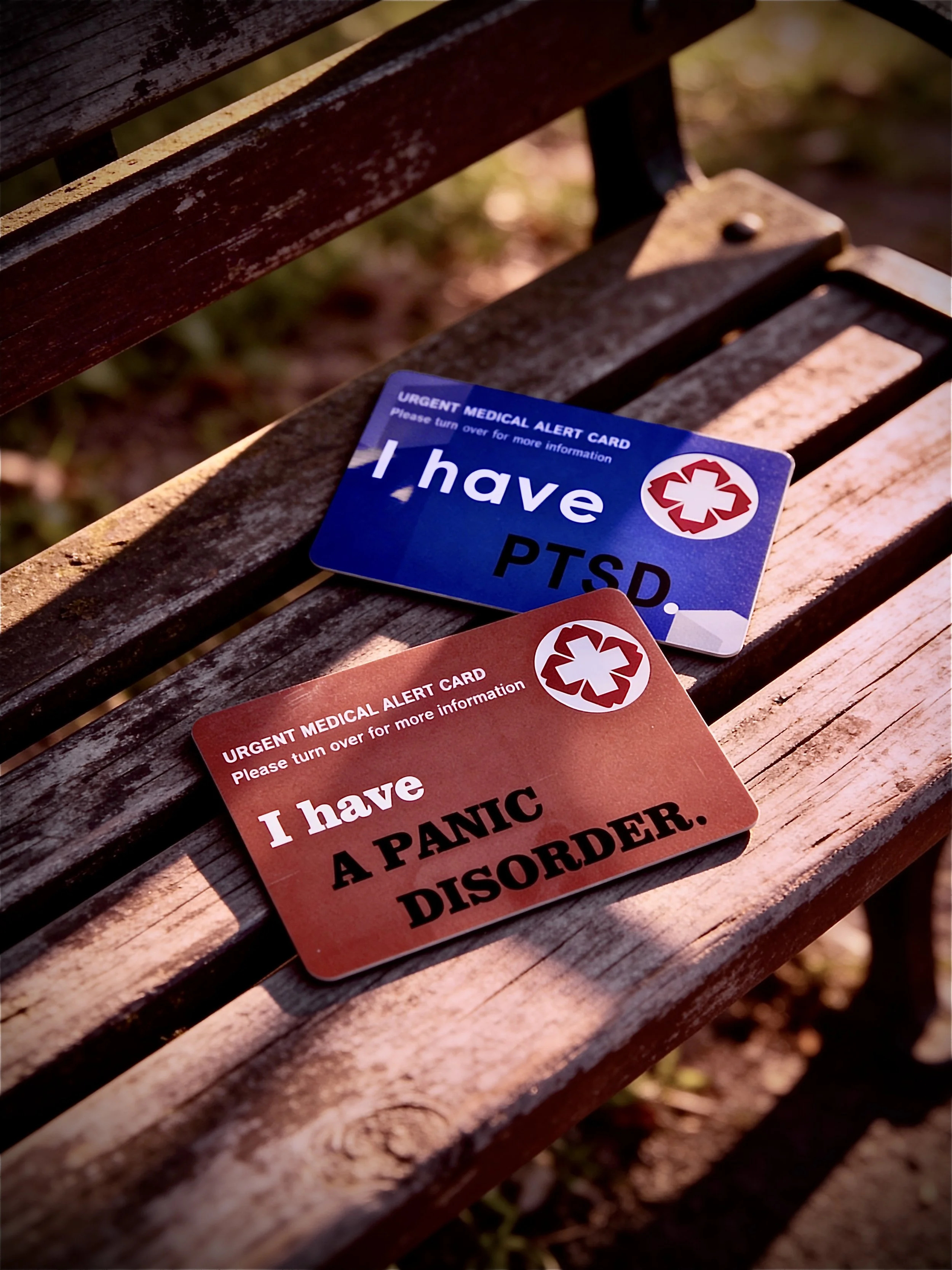 Card for Assistance with PTSD or Panic Disorder