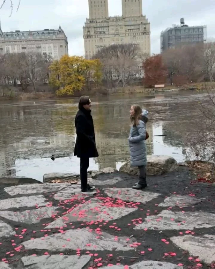 What's this? Your boyfriend is evolving into... Fianc&eacute;! I love you so much @emgaliev and I can't wait to spend the rest of my life with you. Photo credits to @krasnaok thank you so much for capturing this tender moment. Happy holidays everyone