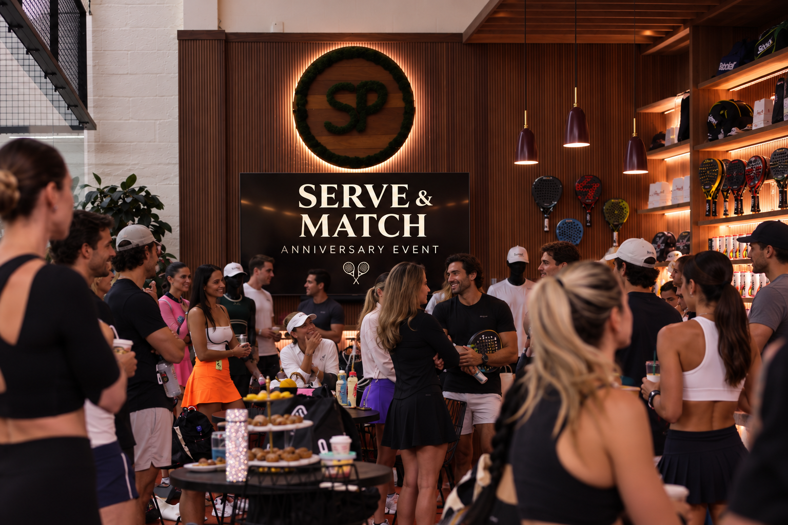 Serve & Match Anniversary Party - Oct 22 | 7pm
