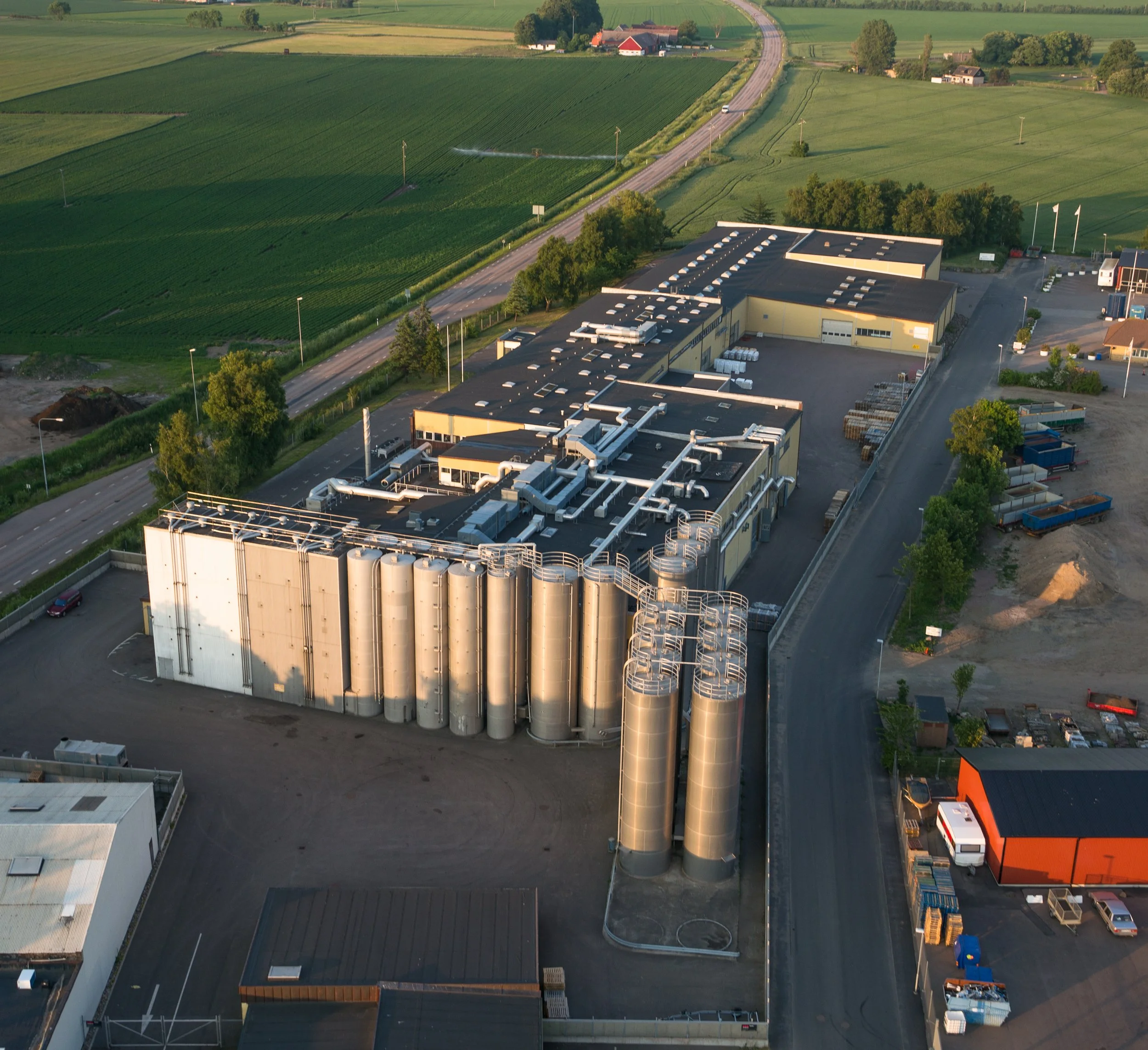 Kullaplast i Höganäs med omgivning