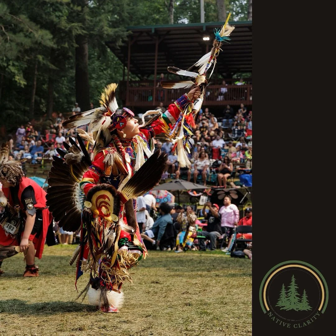 Corbin Shuckahosee at
2025 Woodland Pow-wow

📸 Olivia Friday 
Native Clarity