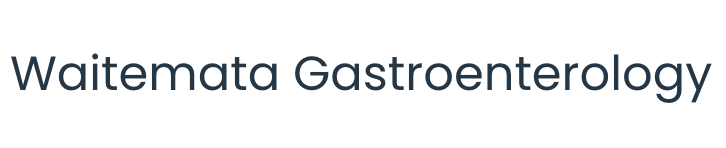 Text reading 'Waitemata Gastroenterology'