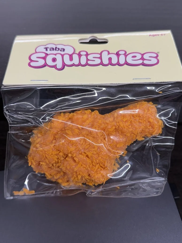 Fried Chicken Taba Crunch Squishy Toy