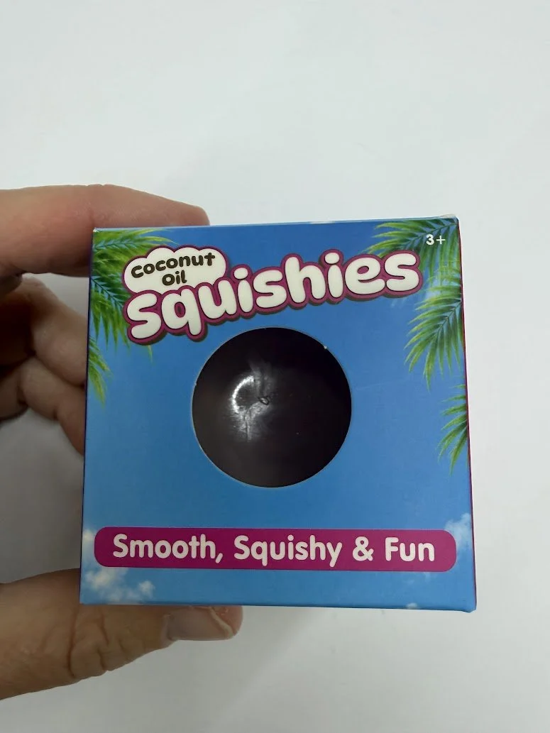 Coconut Oil Squishy Toy Ball