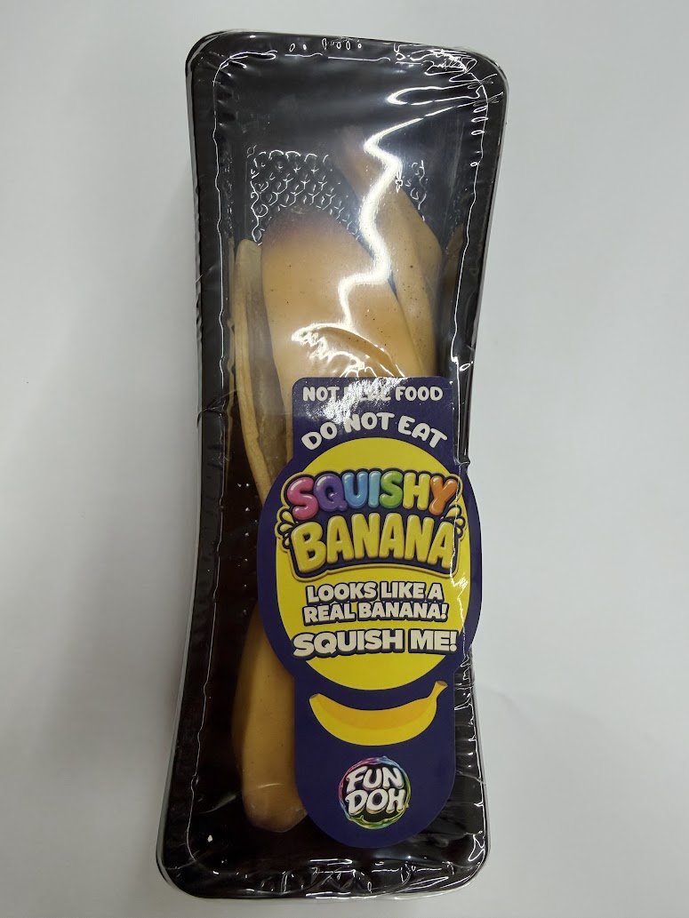 Fun Doh Squishy Banana- So Realistic!