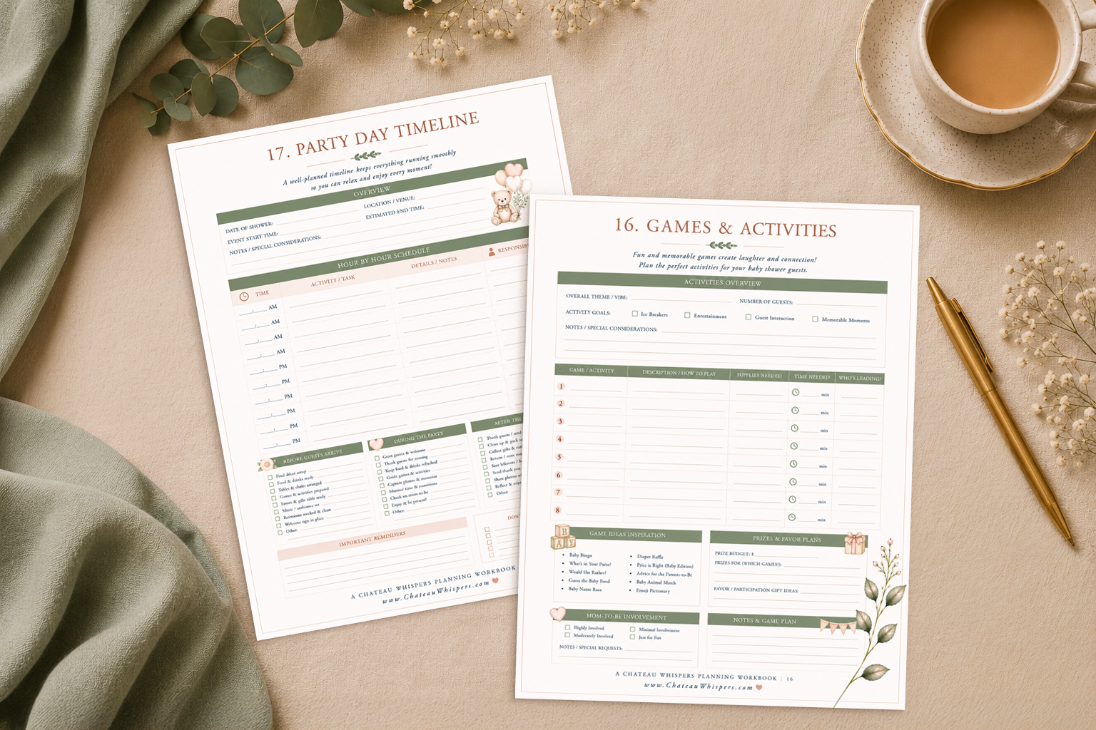 Baby Shower Games & Activities
