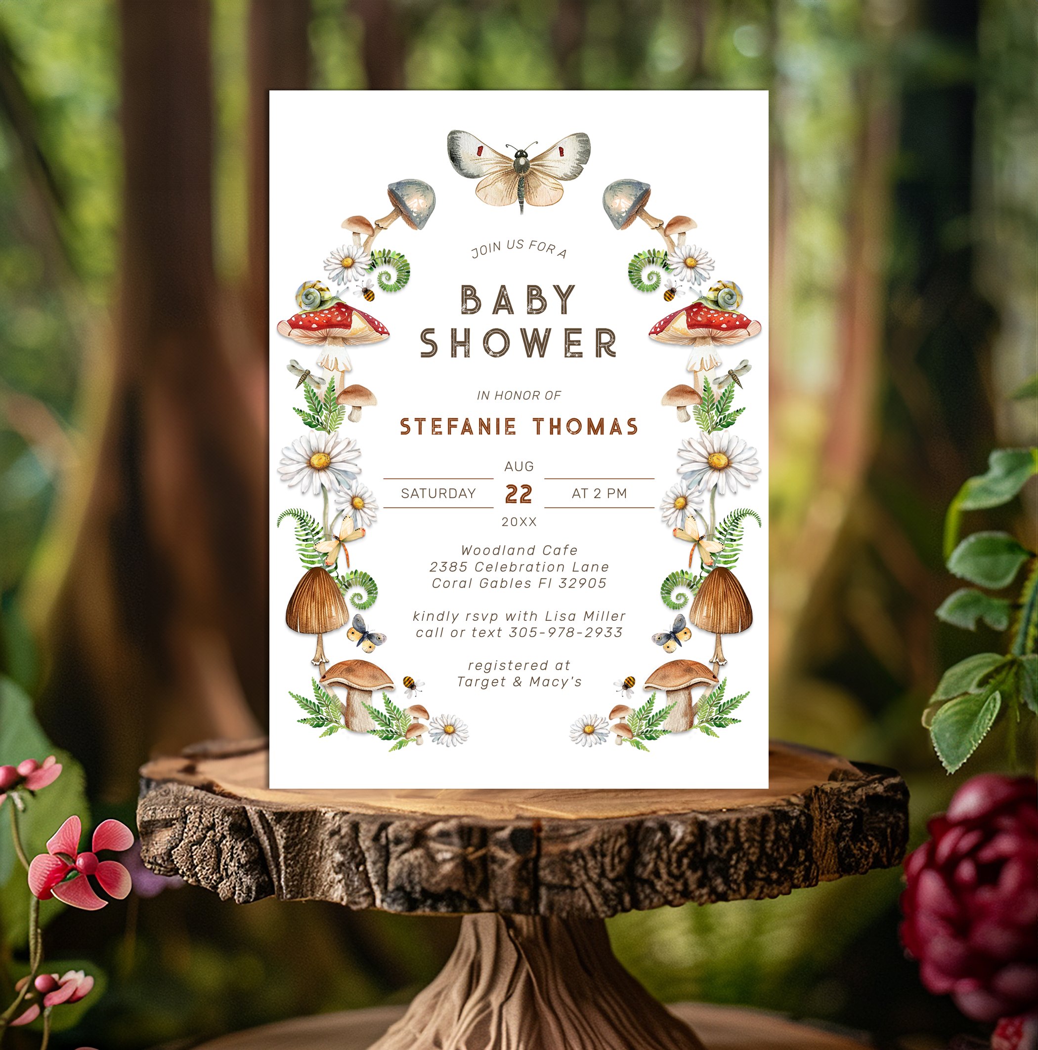 A Whimsical Woodland Mushroom Baby Shower Theme (Sweet, Cozy &amp; Storybook Inspired)