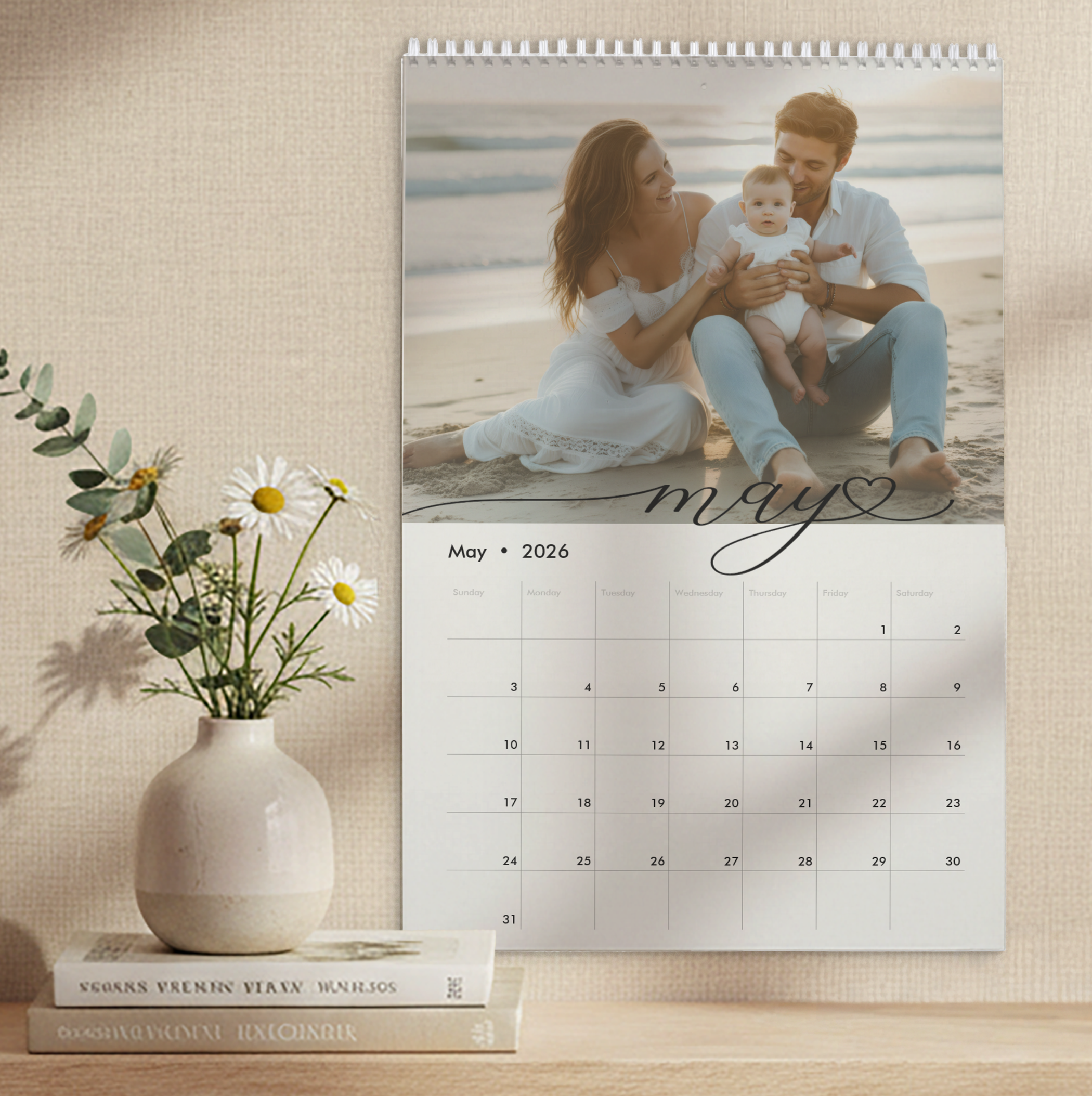 How to Create a Personalized Family Photo Calendar (A Beautiful Year of Memories)