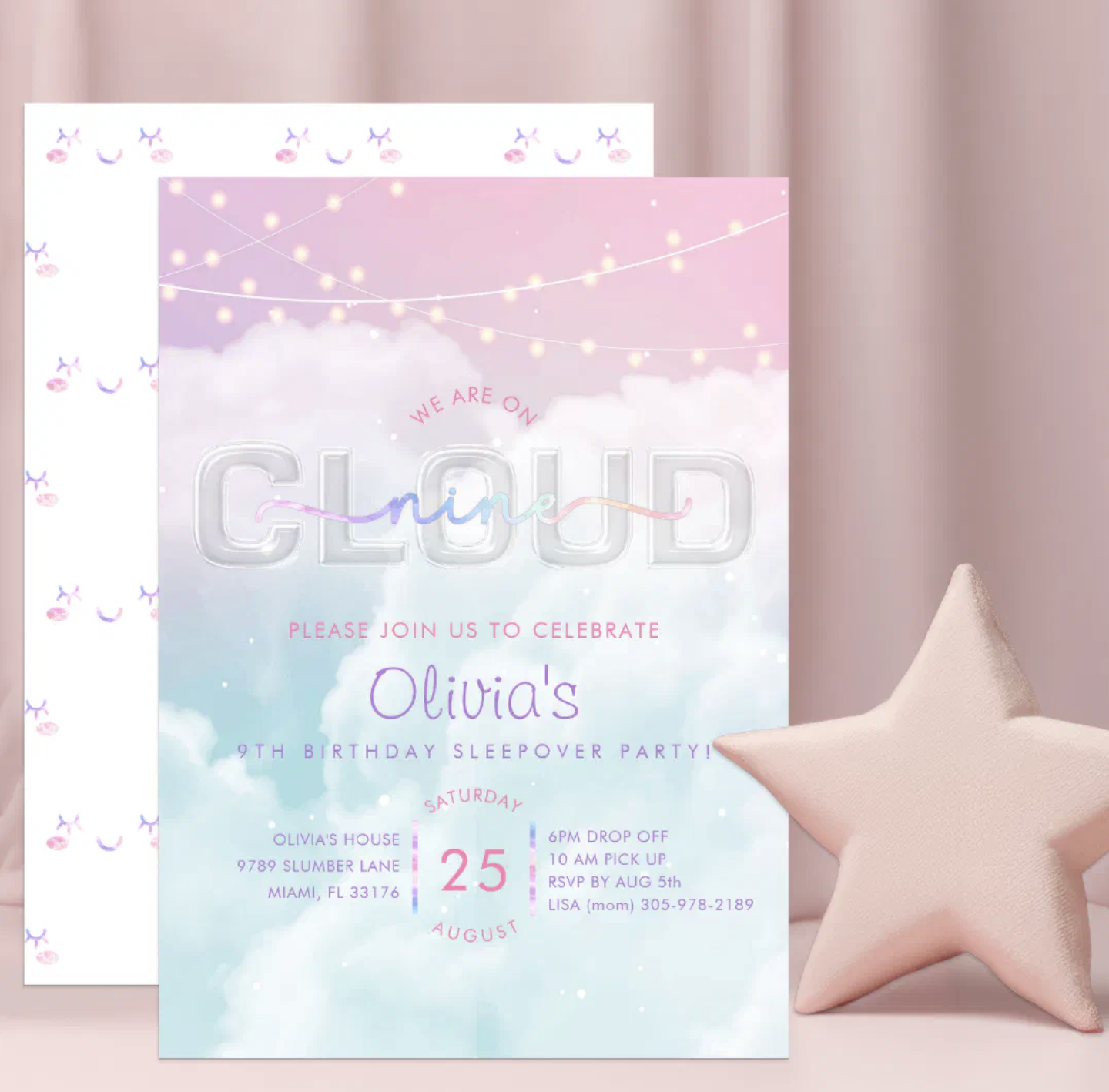 Cloud Nine Birthday Party Ideas