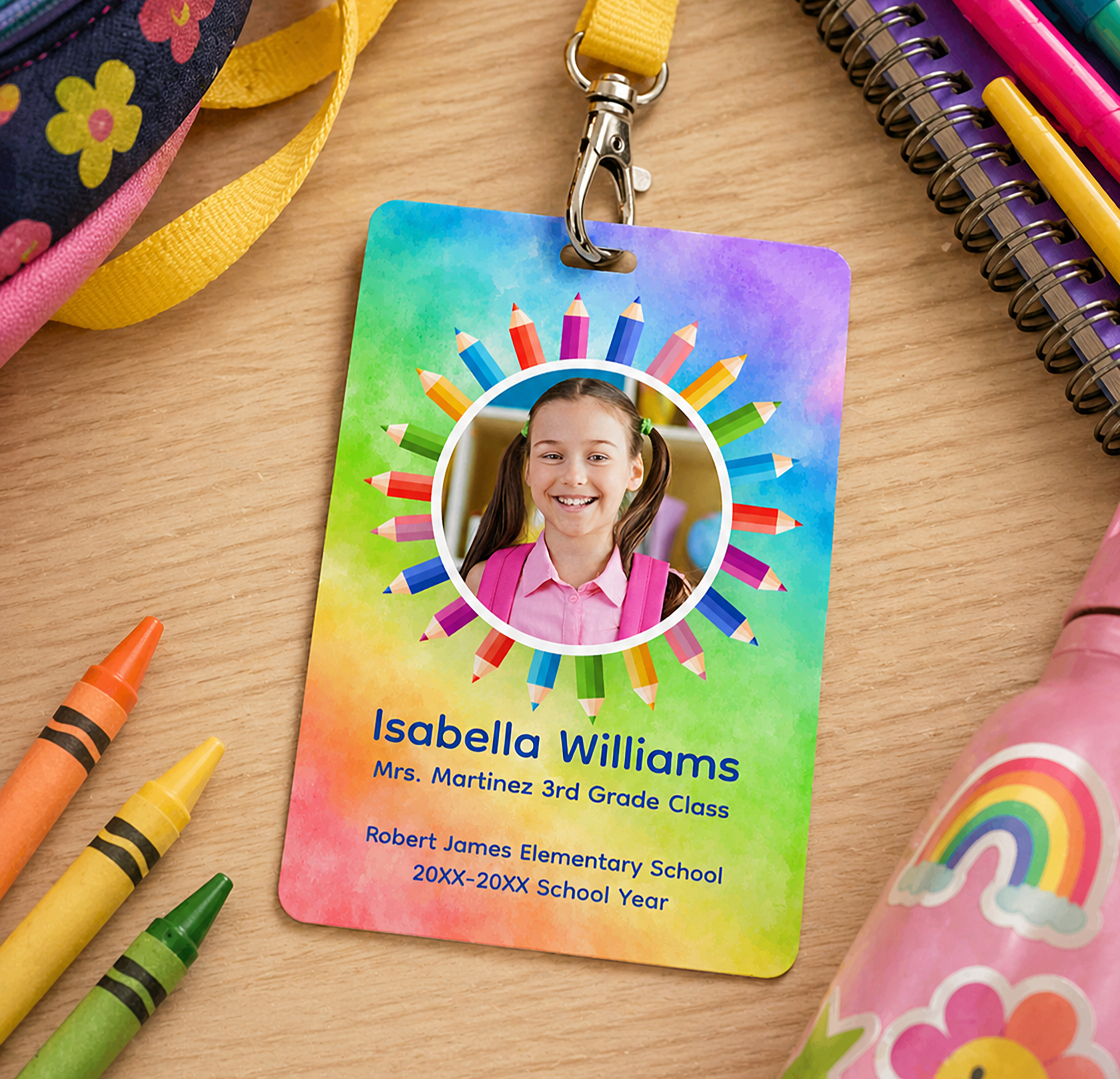 Back to School Teacher Essentials: Cute Hall Passes &amp; Personalized Badges