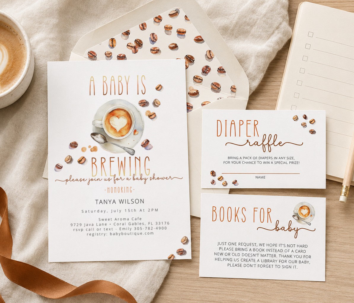 A Baby Is Brewing: Coffee-Themed Baby Shower Ideas for a Warm, Cozy Celebration