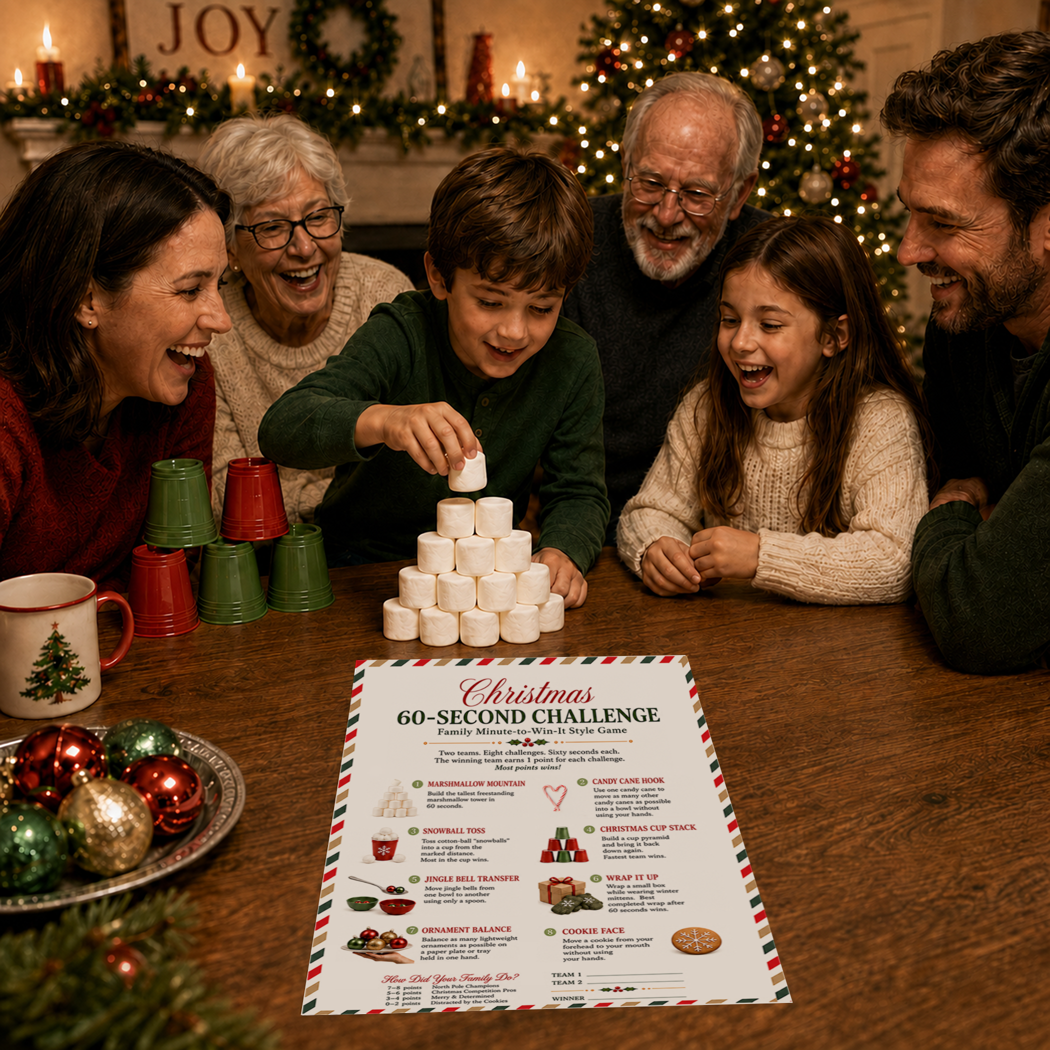 11 Family Christmas Games for Kids, Adults &amp; Everyone