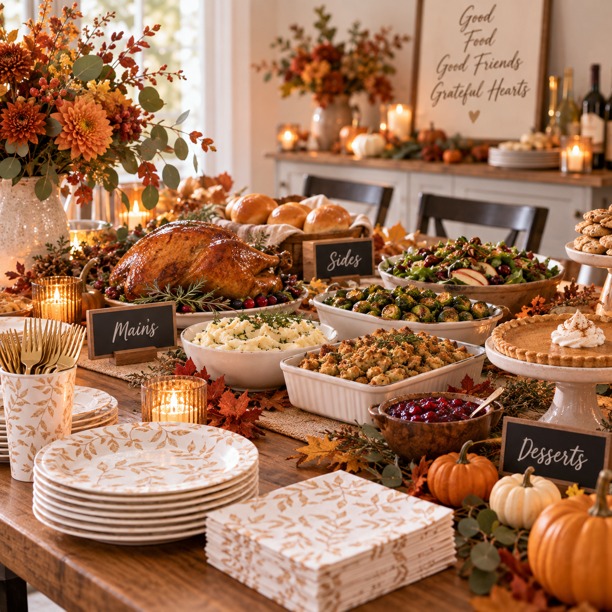 How to Organize a Friendsgiving Potluck Without the Chaos