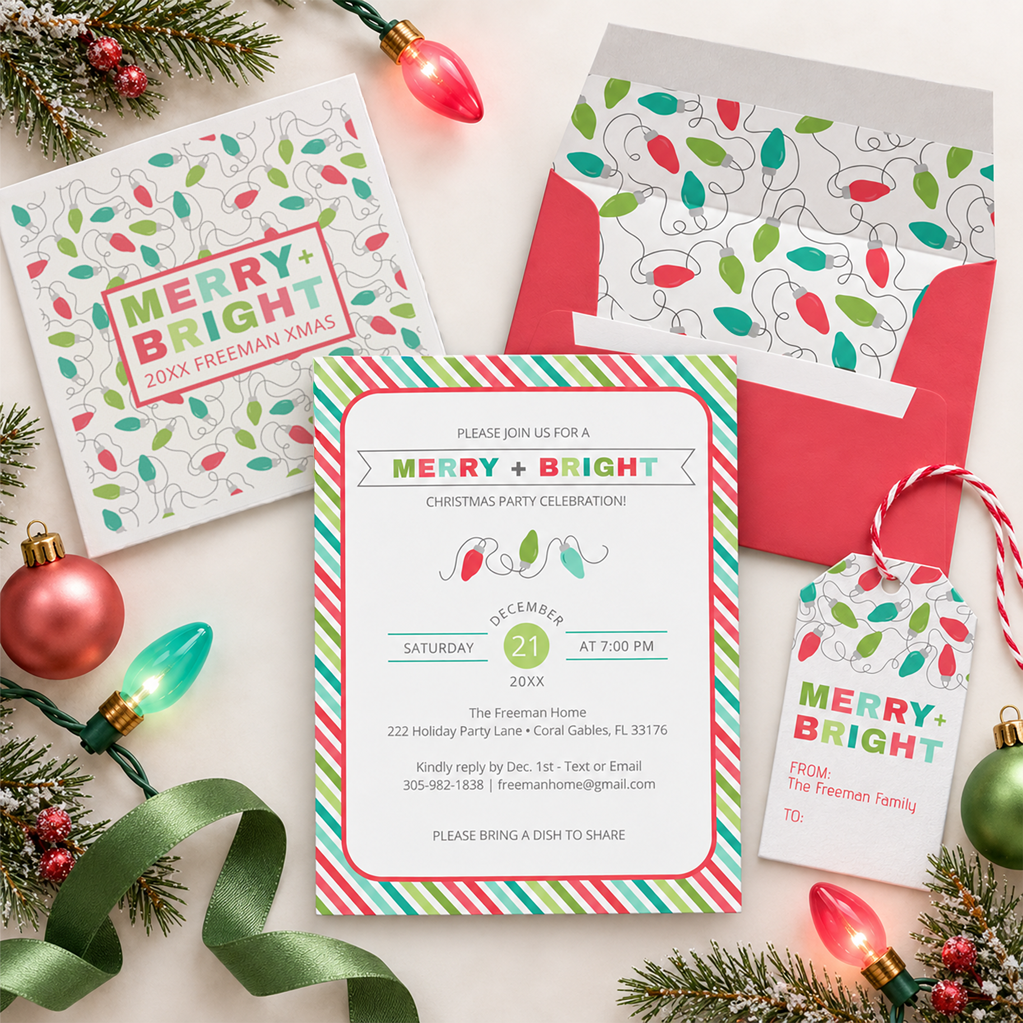 Merry &amp; Bright Christmas Party Ideas: A Colorful Holiday Hosting Guide