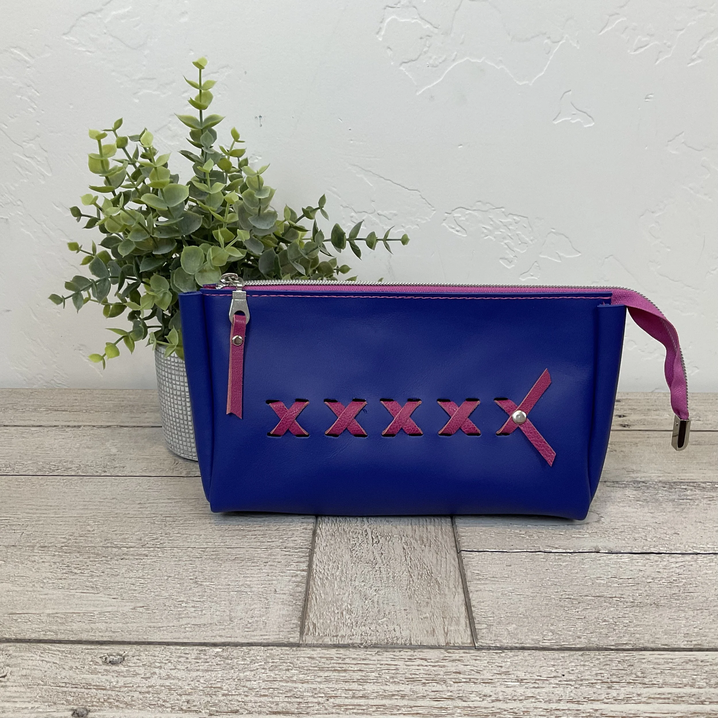 XOXO Leather Pouch