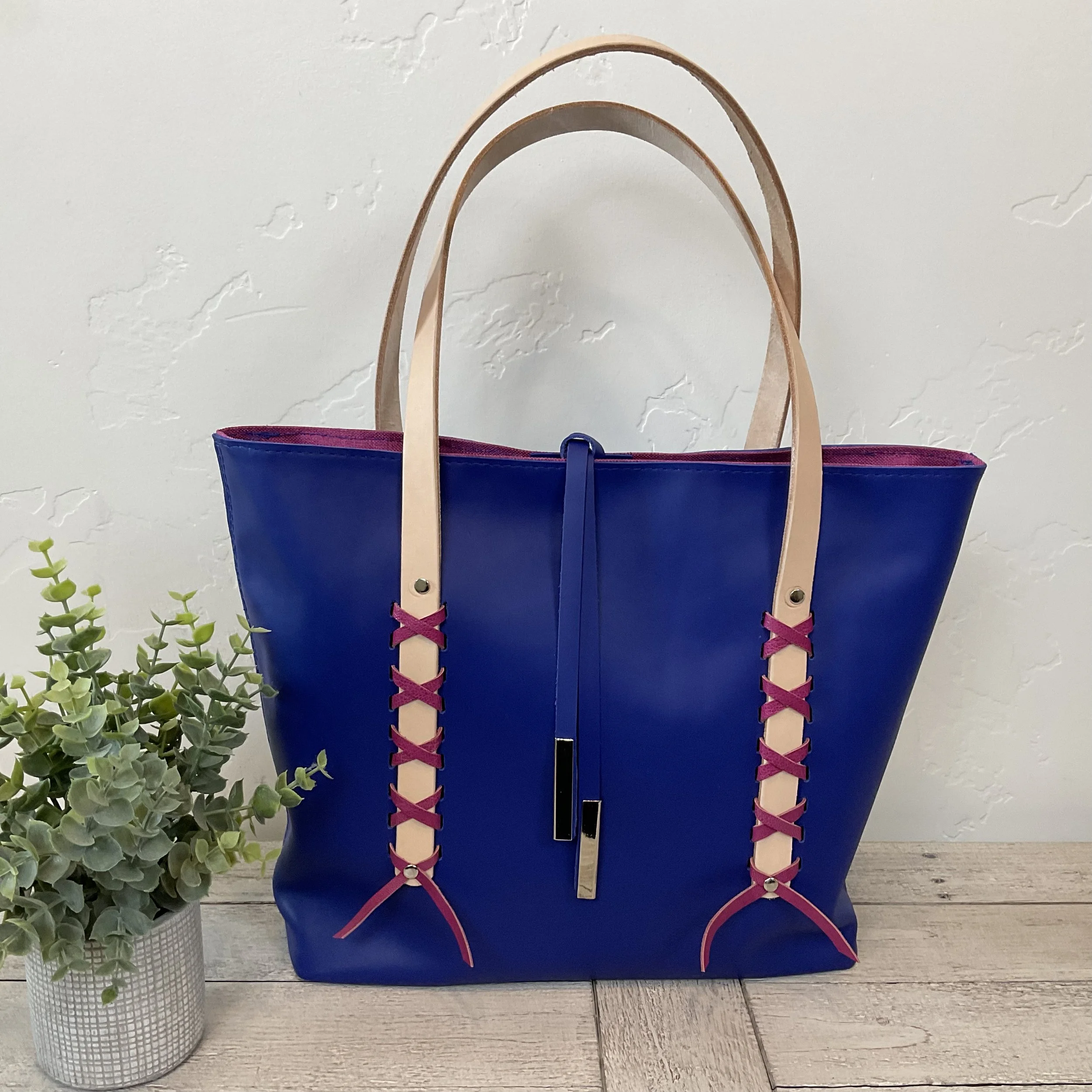 XOXO Leather Tote