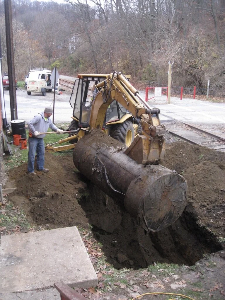 Registration, removal, and remediation of buried fuel tanks