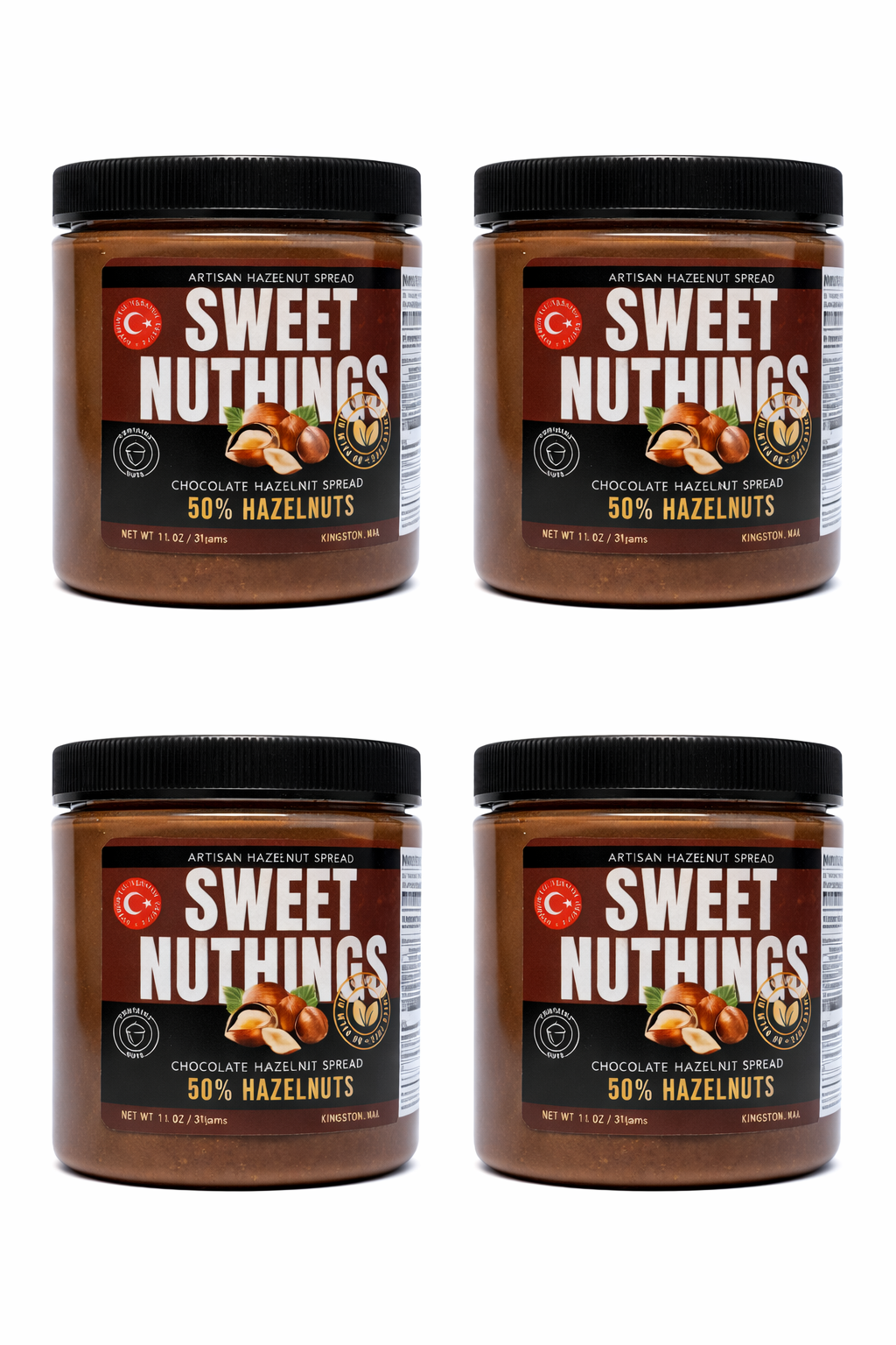 Chocolate Hazelnut Spread (4-pack)