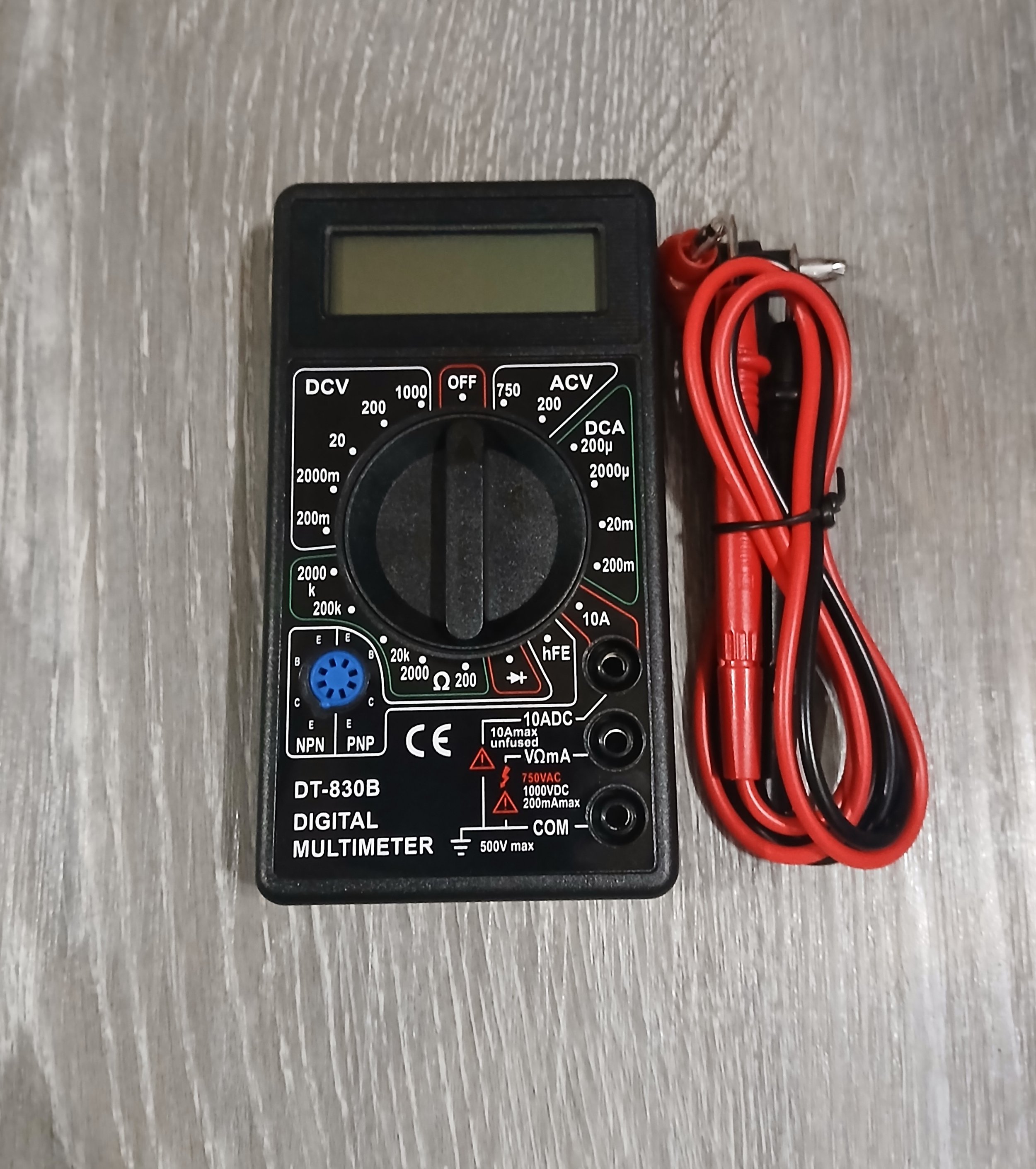 Digital multimeter