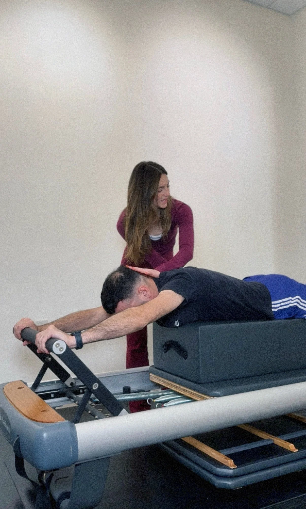pilates swan on long box