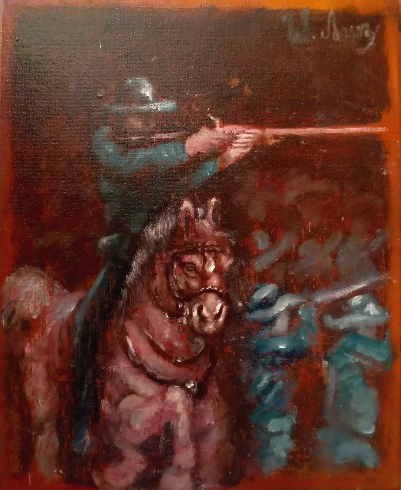 Boceto / Óleo sobre lienzo, 24 x 30 cm