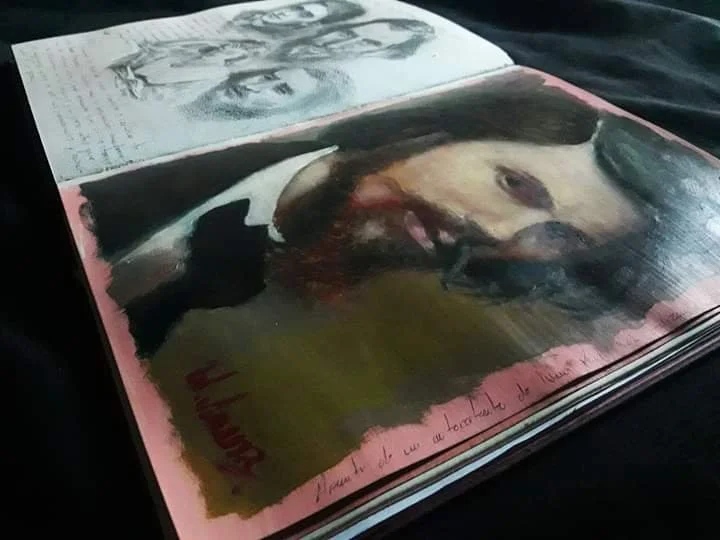 Estudios sobre Ivan Kramskoi / Grafito - Óleo