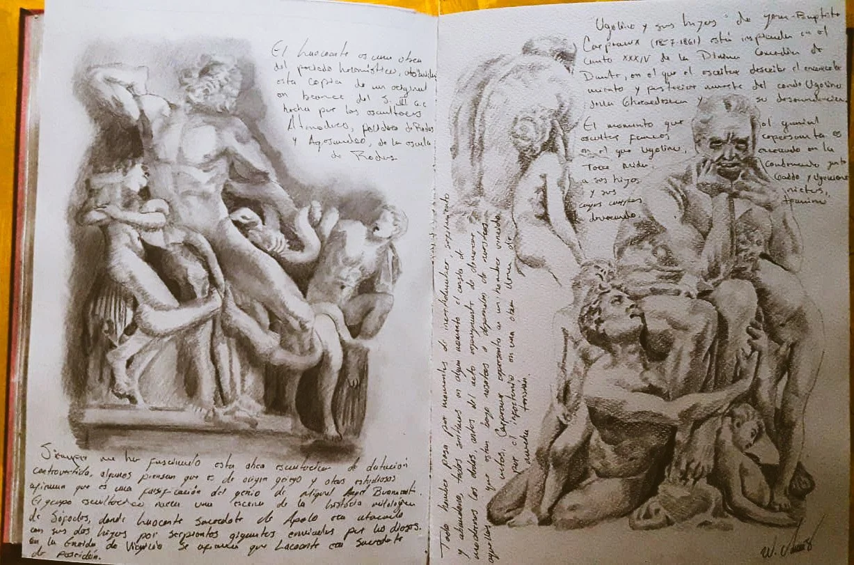 Estudios escultóricos / Grafito 