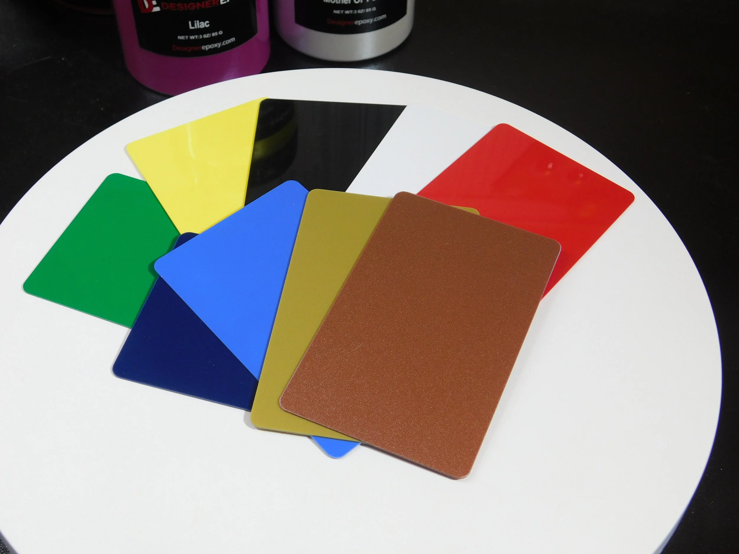 30 mil CR80 standard card size blank cards