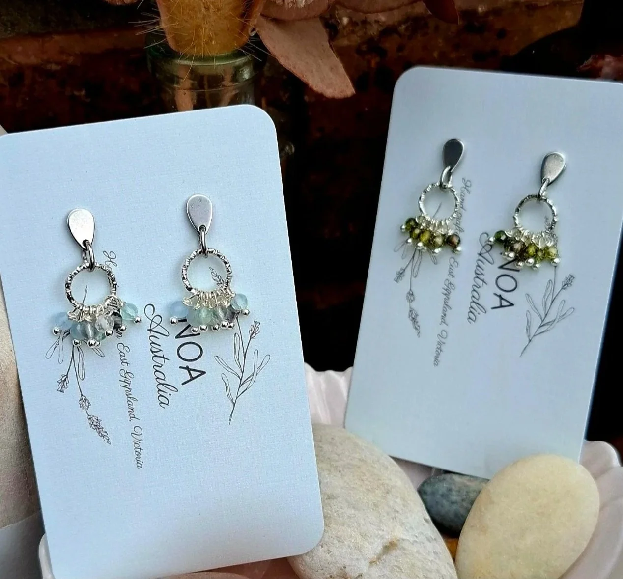 Acacia Earrings - Silver