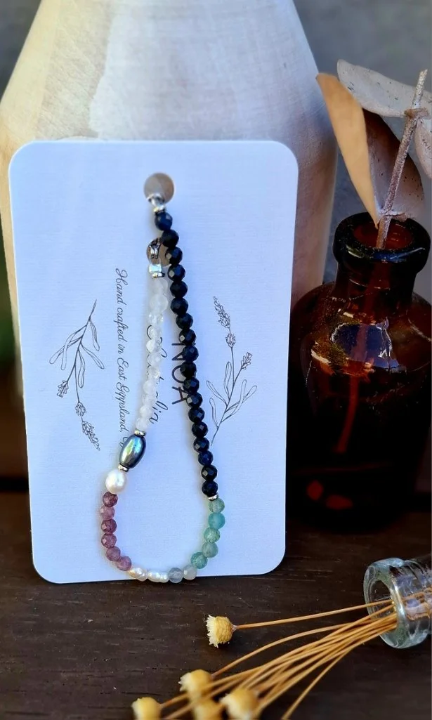 Mermaid Stacker Bracelet - Sapphire Stone