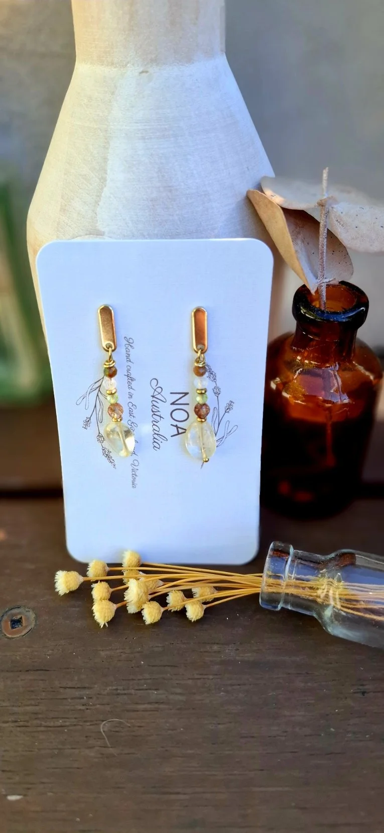 Wattle Earrings