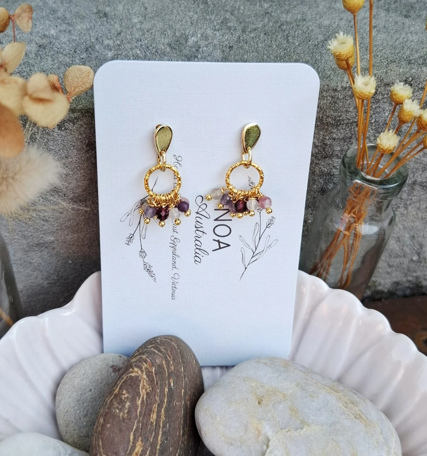 Acacia Earrings - Gold