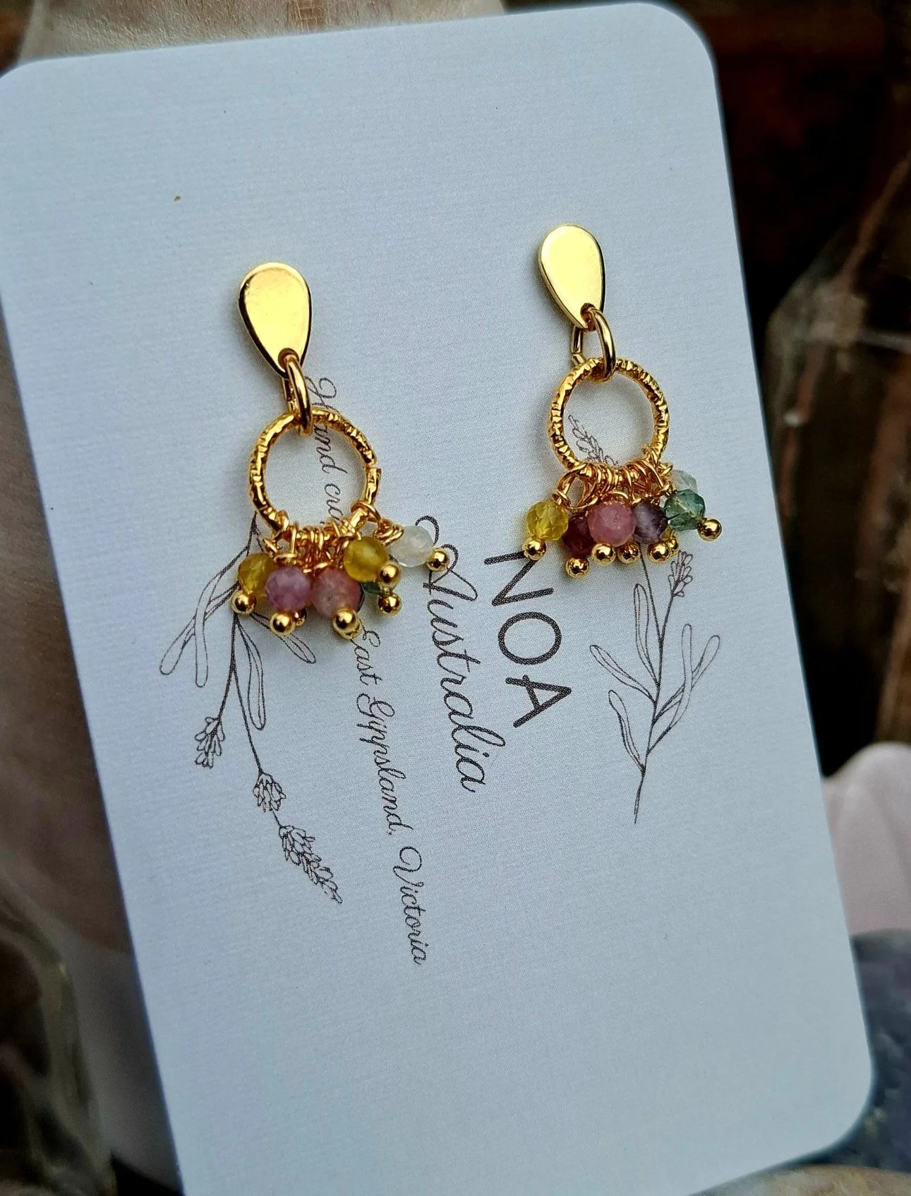Acacia Earrings - Gold