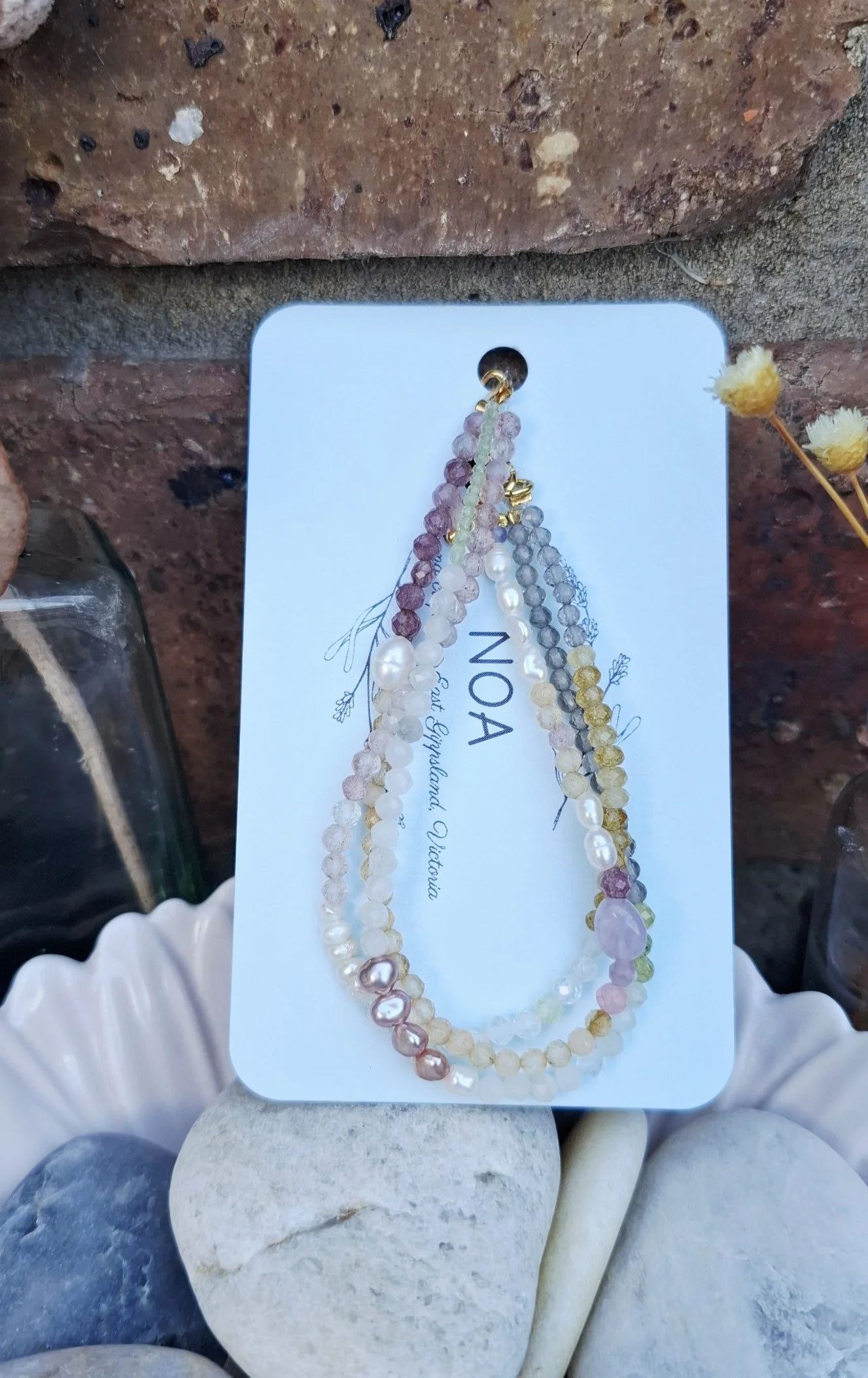 Jacqueline Bracelet - Citrine/Phosphosiderite