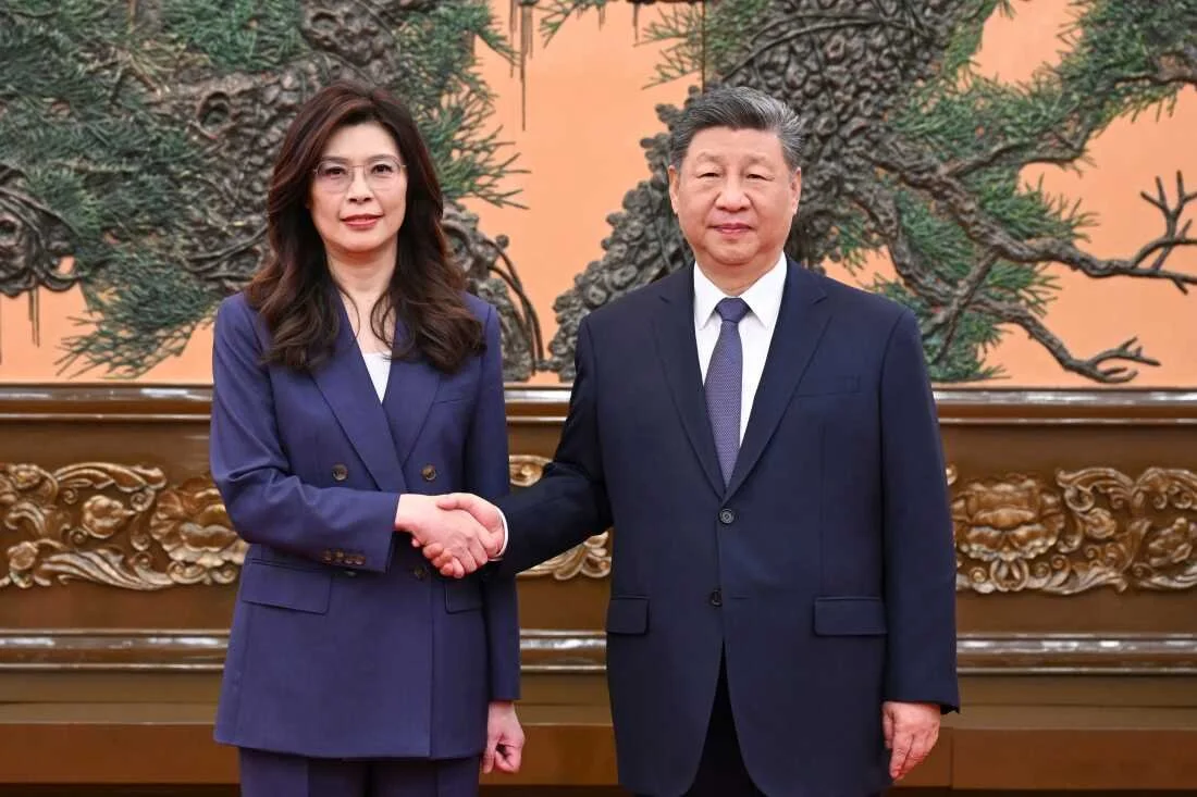 China hosts Taiwan opposition leader in Beijing