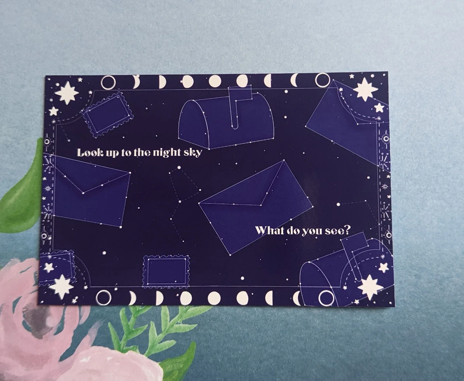 Space Mail Astronomy Postcard