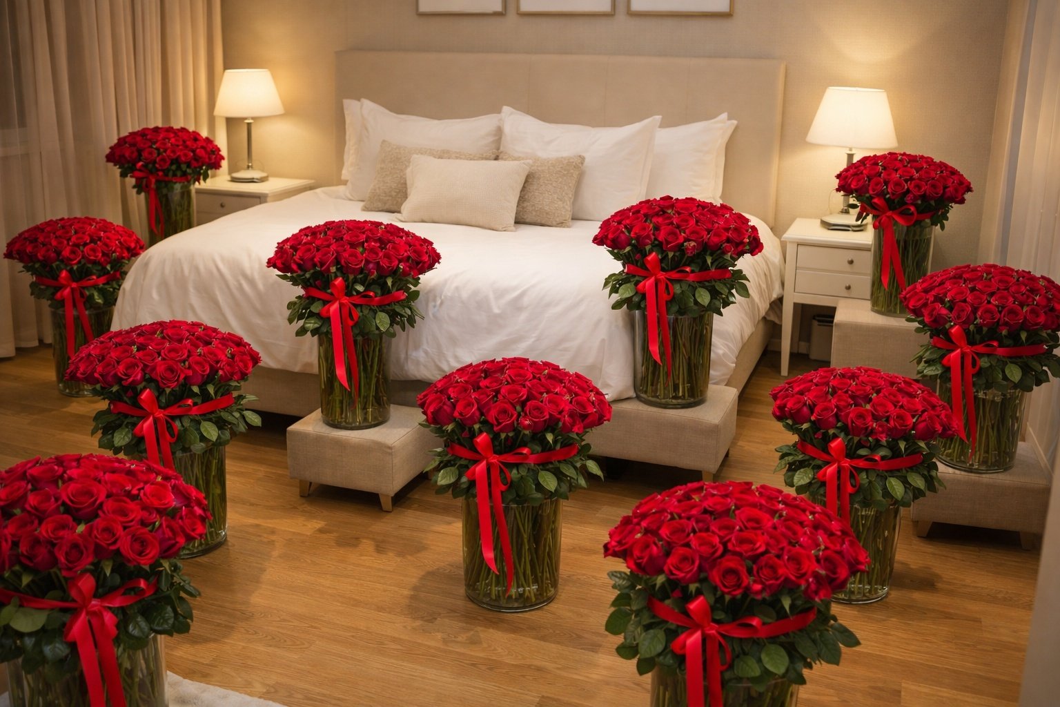 1000 Rose Spectacular - You Choose Color