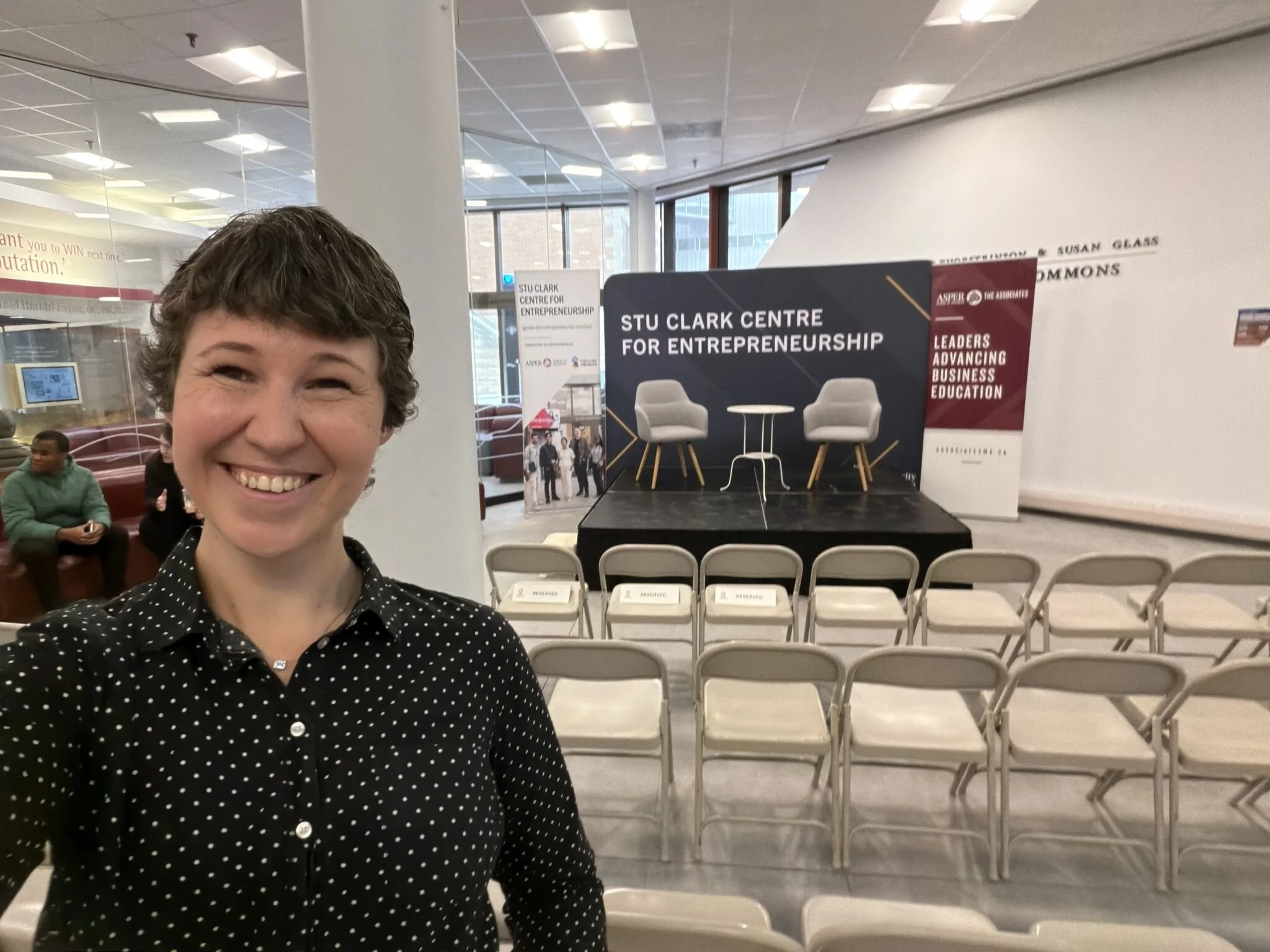 Marissa is the Marketing Coordinator at the Stu Clark Centre for Entrepreneurship where she leads the marketing strategy to ignite the entrepreneurial mindset in University of Manitoba students.