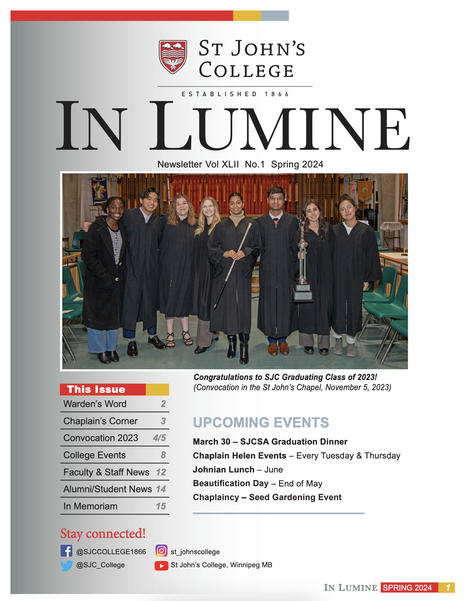 From 2023 to late 2024, Marissa was the Marketing and Communications Officer at St John's College at the University of Manitoba where she played an integral part in leading the college's marketing strategy across the University of Manitoba campus dri