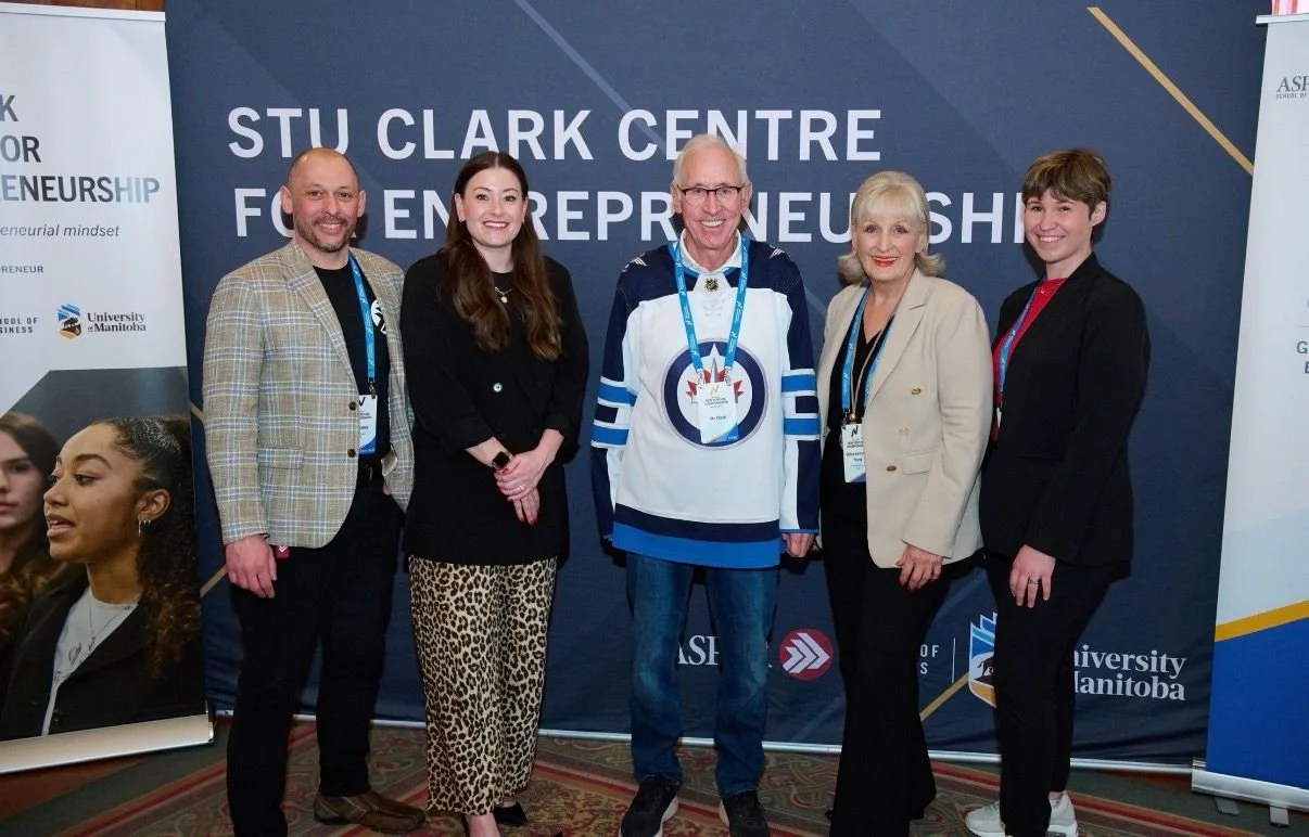 Marissa is the Marketing Coordinator at the Stu Clark Centre for Entrepreneurship where she leads the marketing strategy to ignite the entrepreneurial mindset in University of Manitoba students.