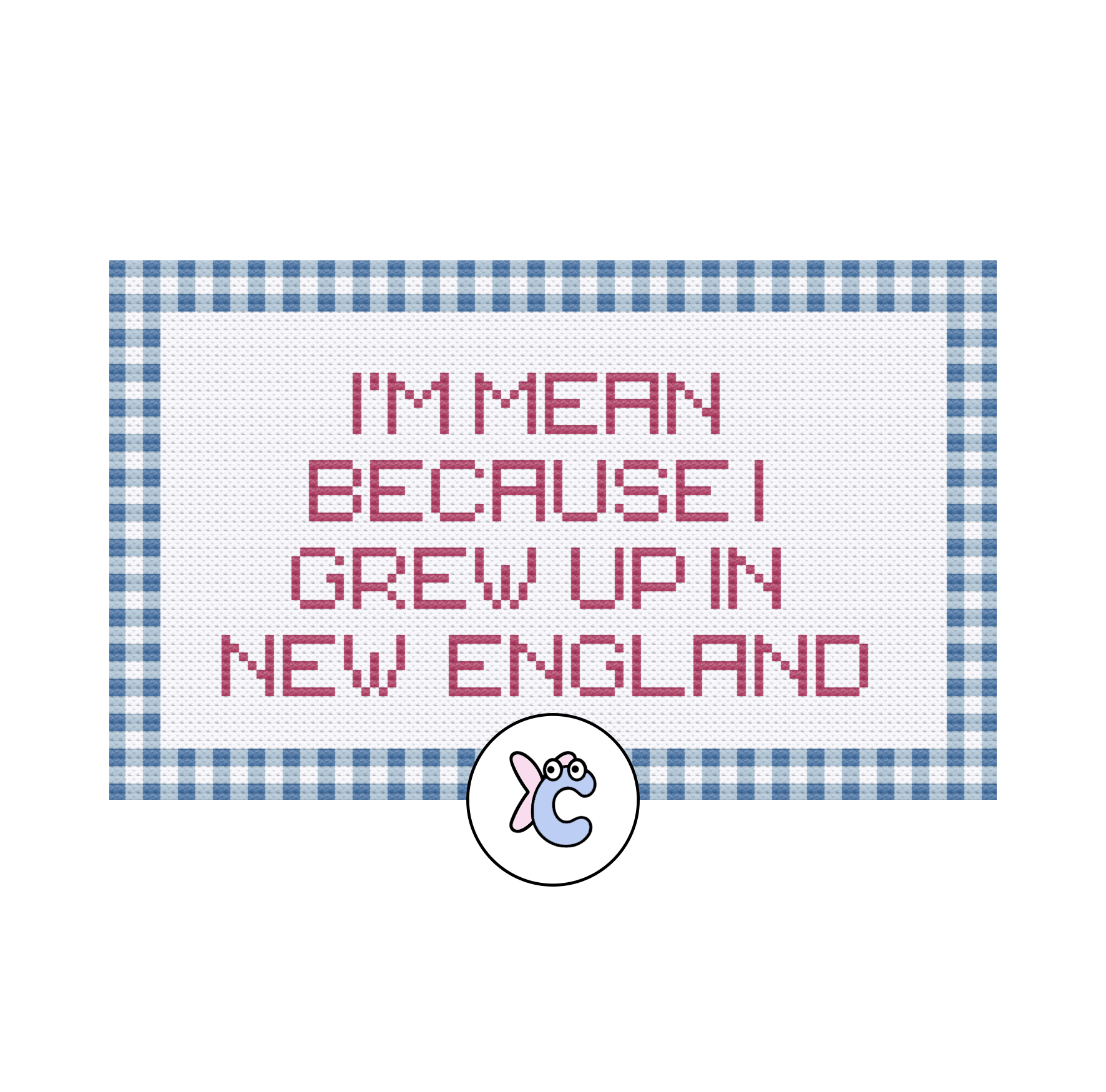 Classic Grew Up In New England *Preorder!* Hand Painted Canvas