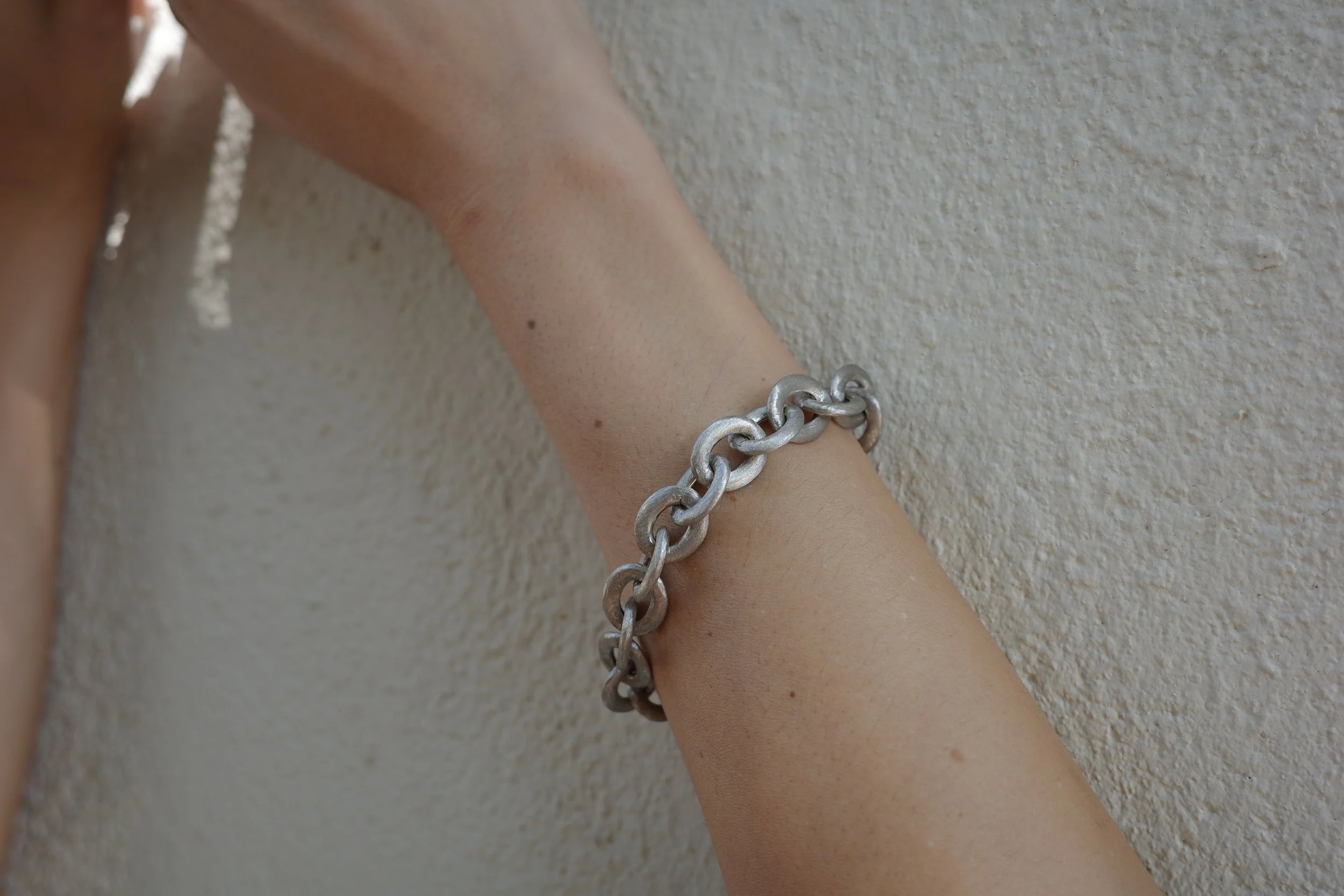 Brushed Links Bracelet