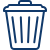 A trash can