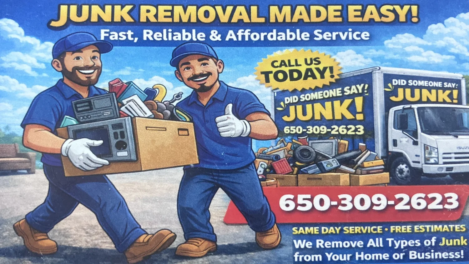 DID SOME ONE SAY JUNK