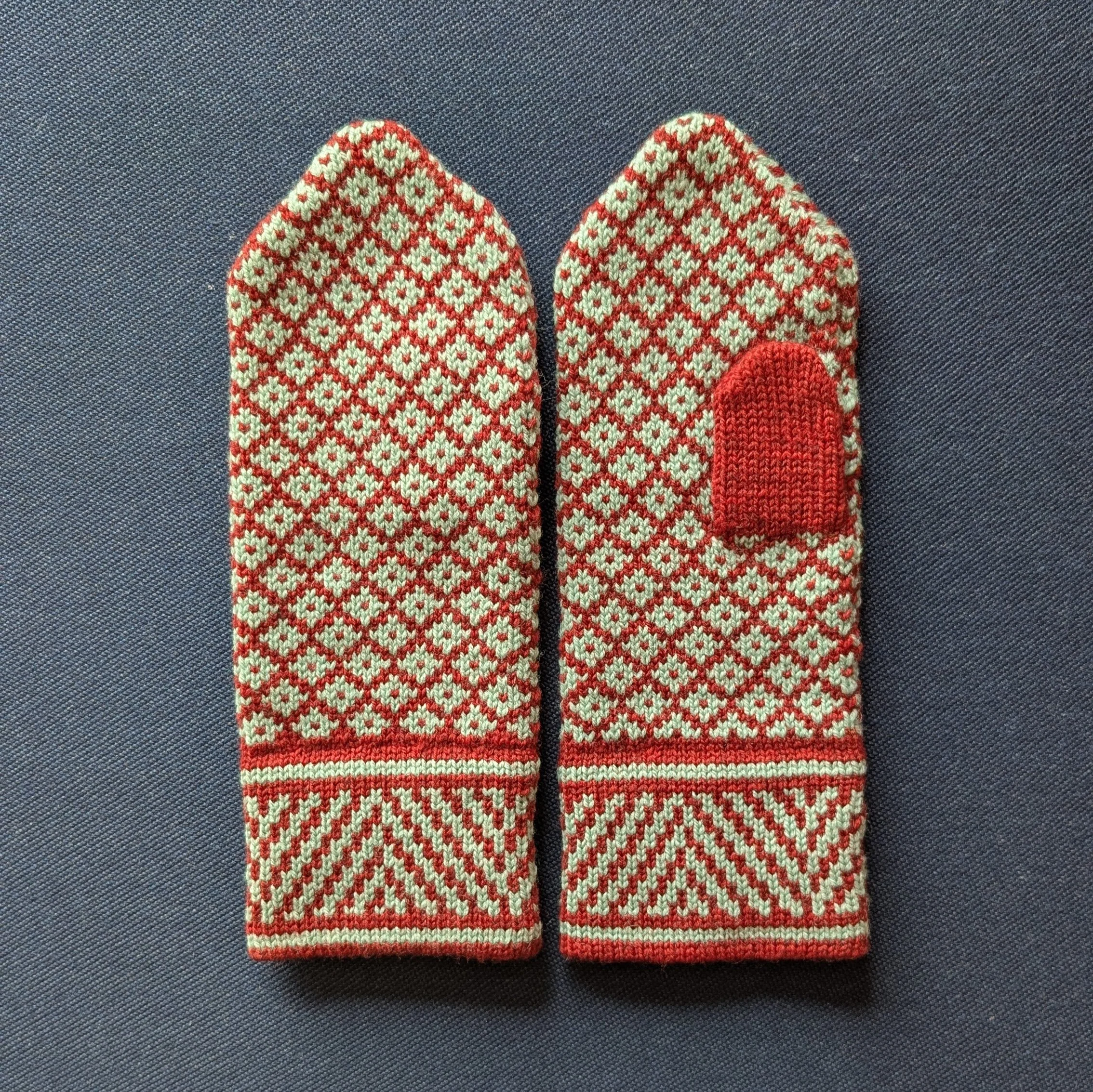 Nordic Inspired Mittens